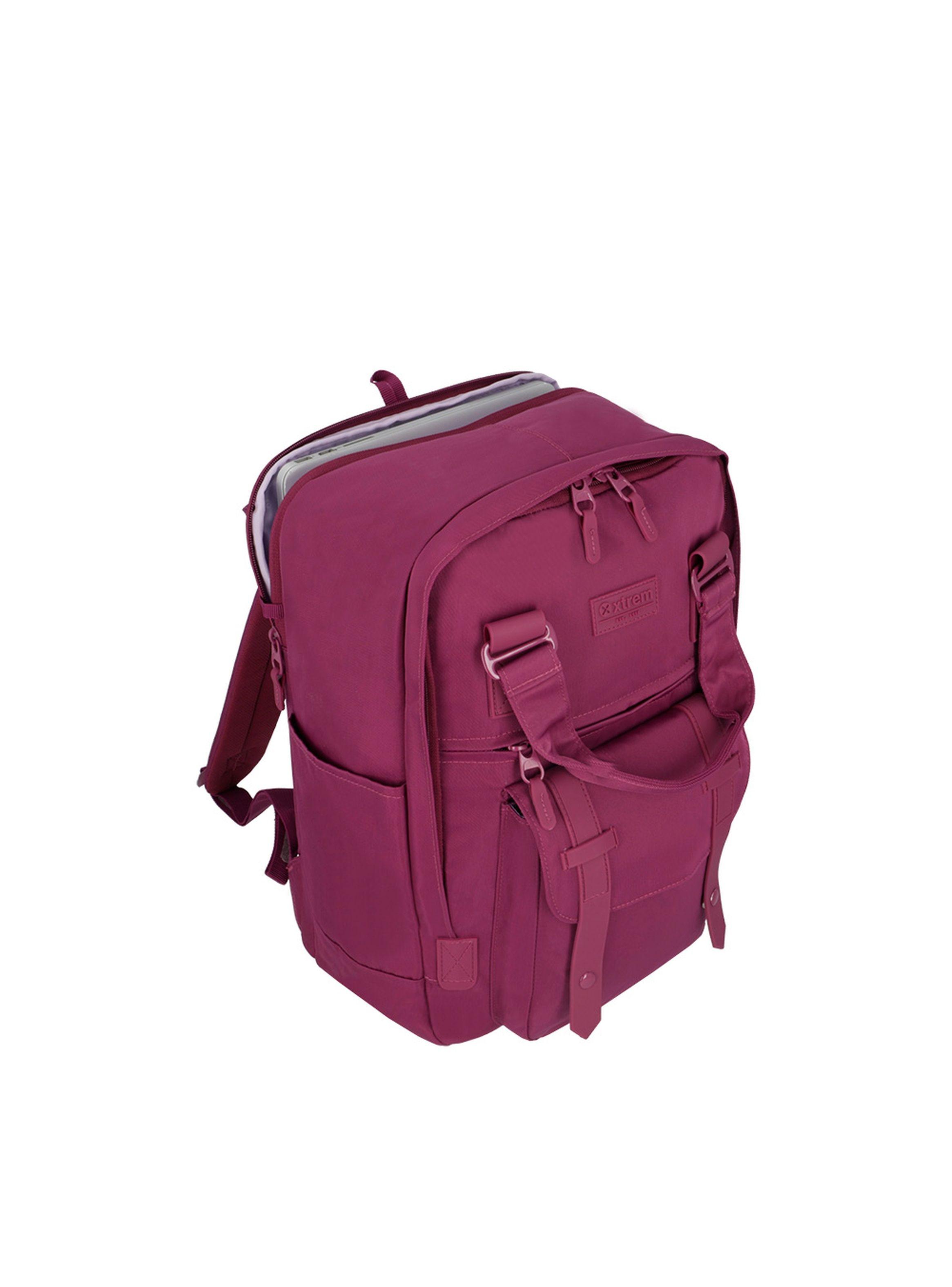 Mochila Notebook Xtrem Portland 5XT Morado 16"-5