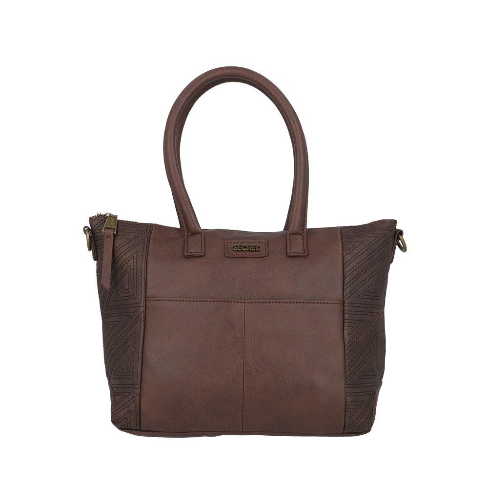 Cartera Mujer Croacia Café Secret-0