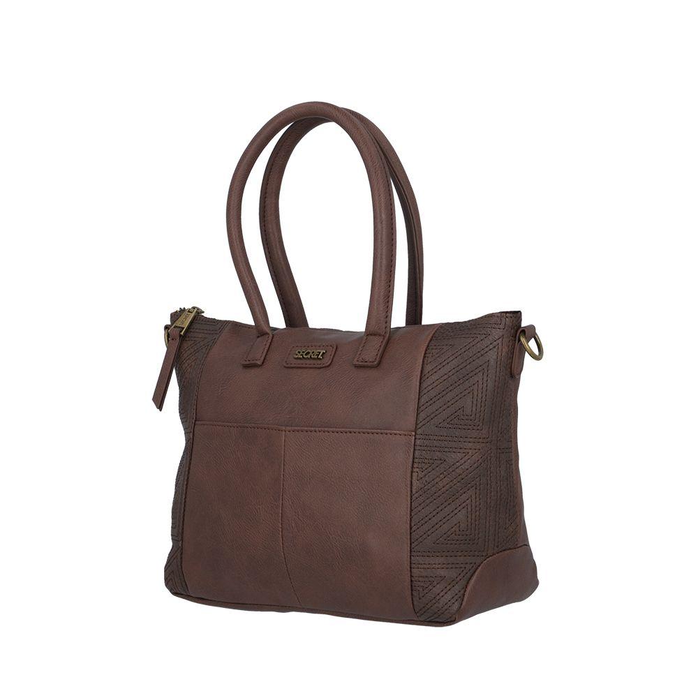Cartera Mujer Croacia Café Secret-1