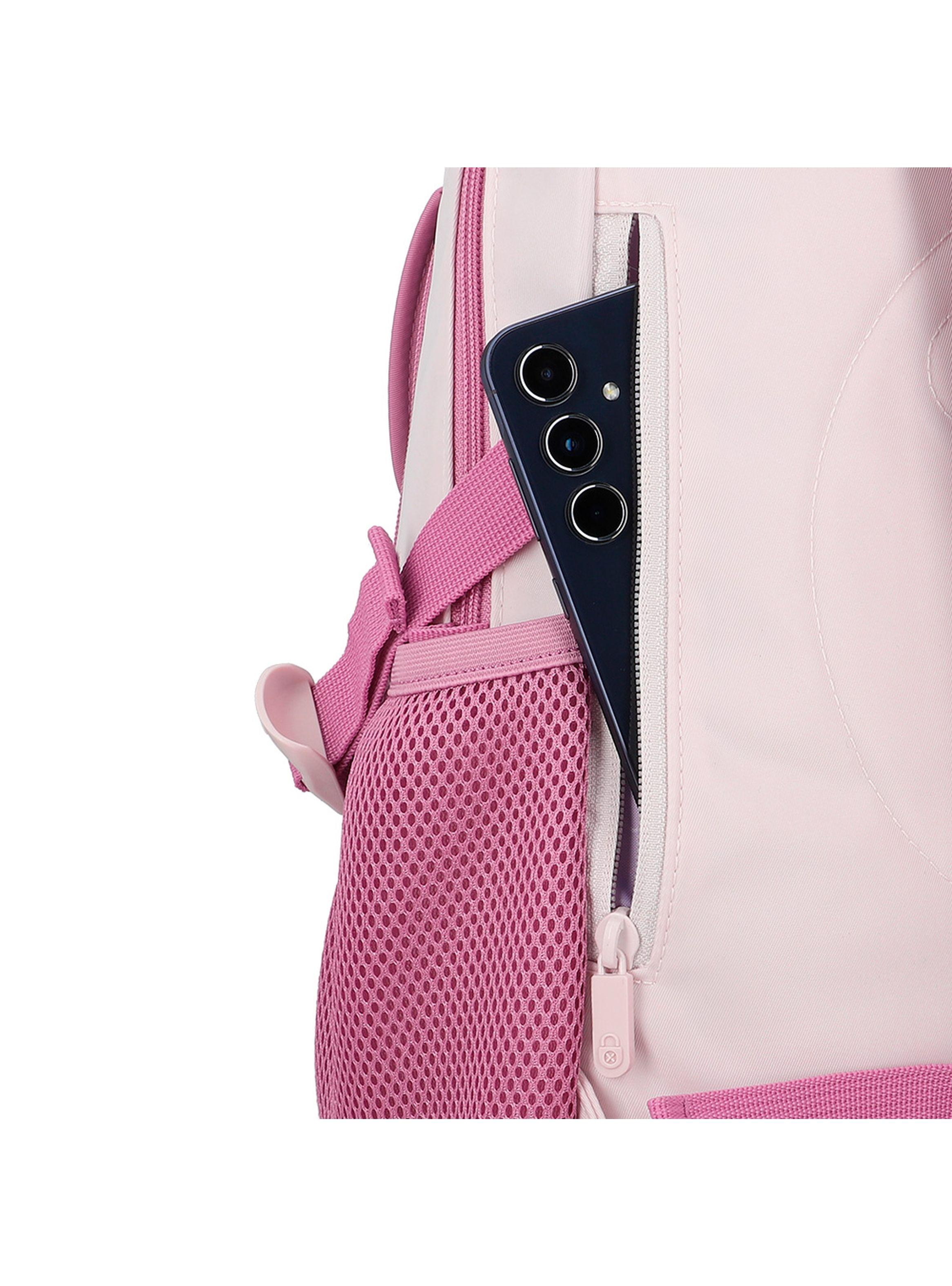 Mochila Notebook Xtrem Yuki 6XT Beige/Rosado 15"-5