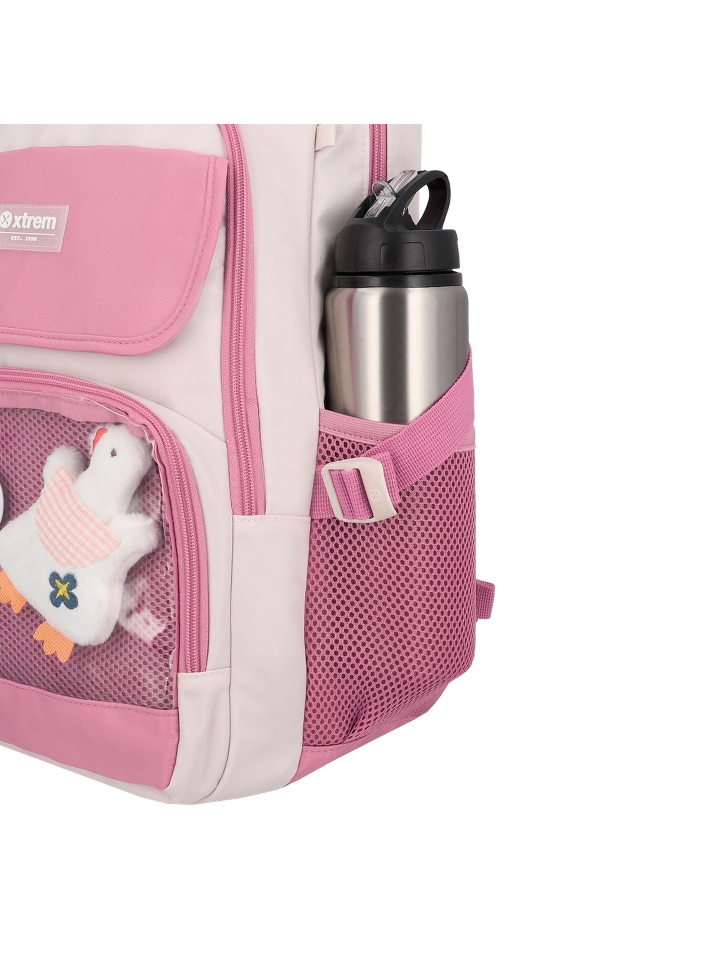 Mochila Notebook Xtrem Yuki 6XT Beige/Rosado 15"-6