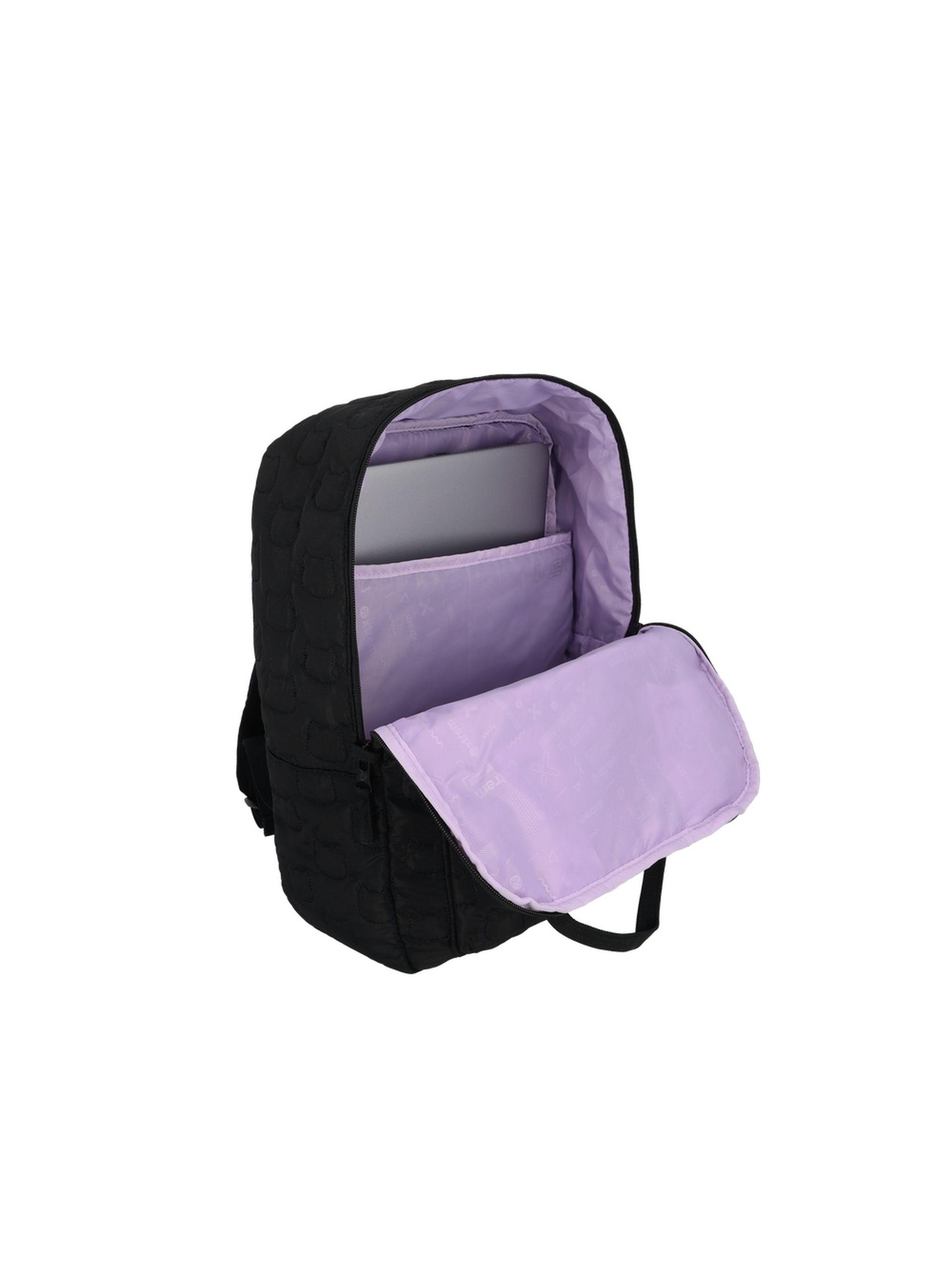 Mochila Notebook Xtrem Leia 6XT Negro Acolchado 15"-3