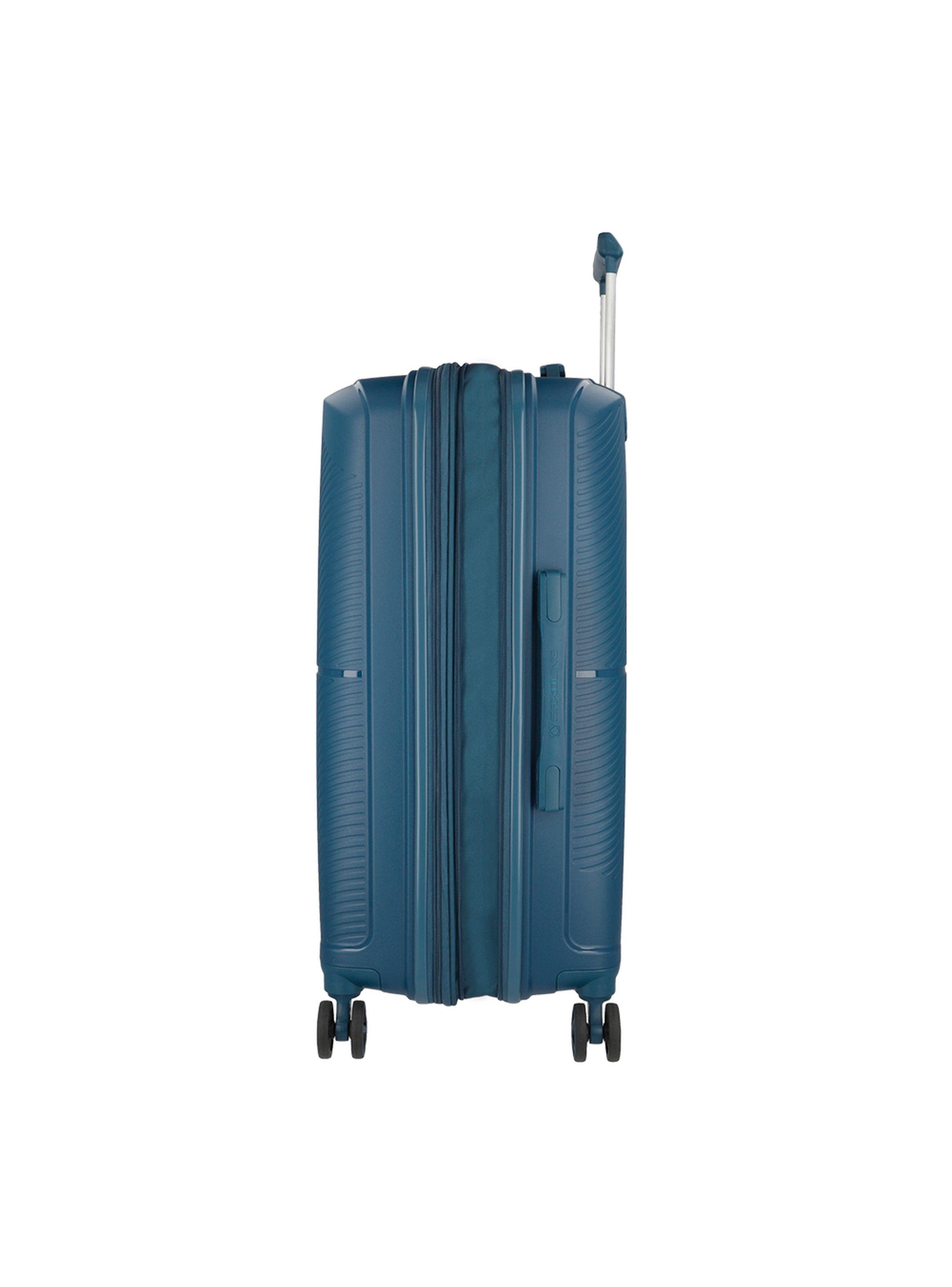 Maleta Grande Saxoline Nickel Azul-6