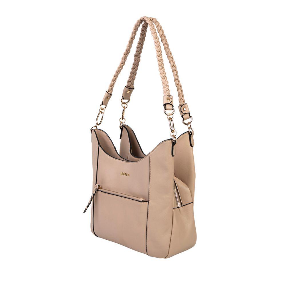 Cartera de hombro Secret Monaco Beige L-1