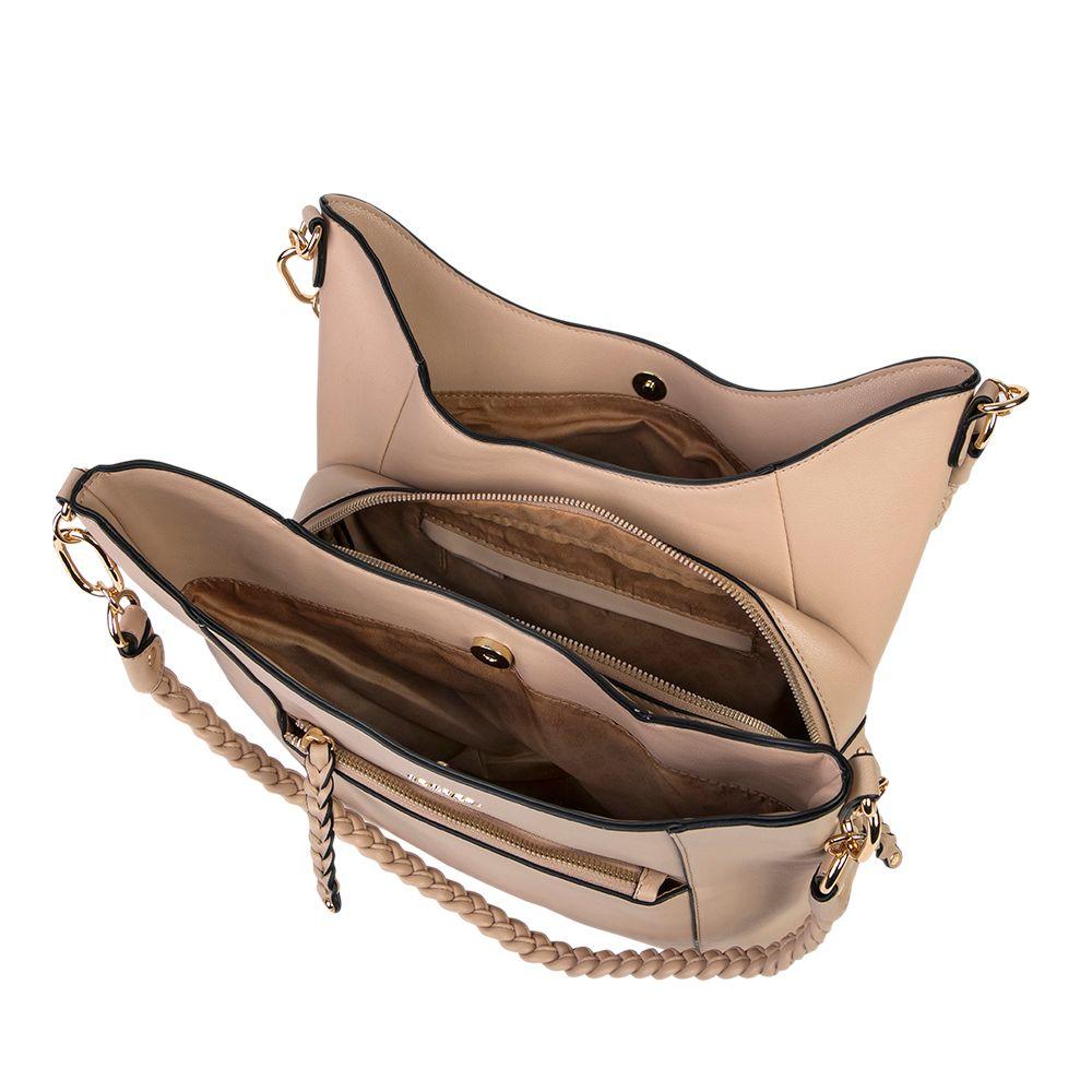 Cartera de hombro Secret Monaco Beige L-3