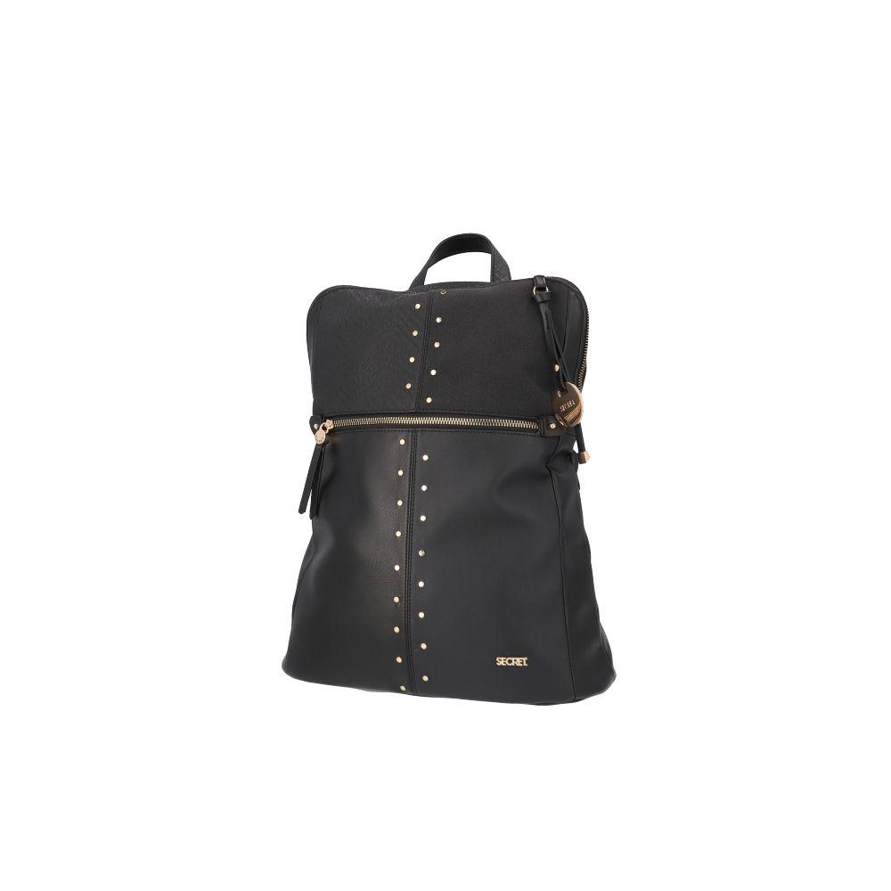 Mochila Suiza Casual Negro Secret-0