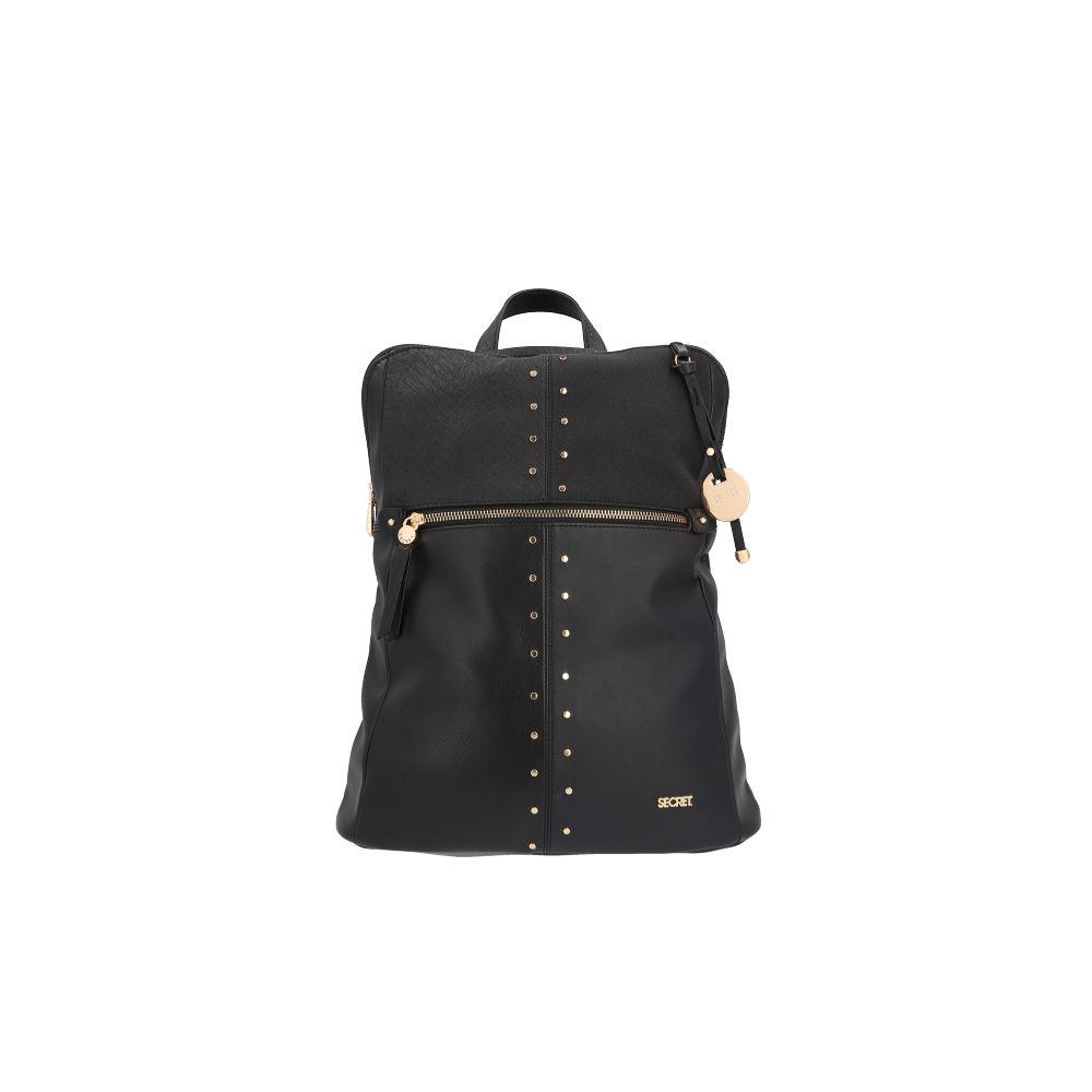 Mochila Suiza Casual Negro Secret-1