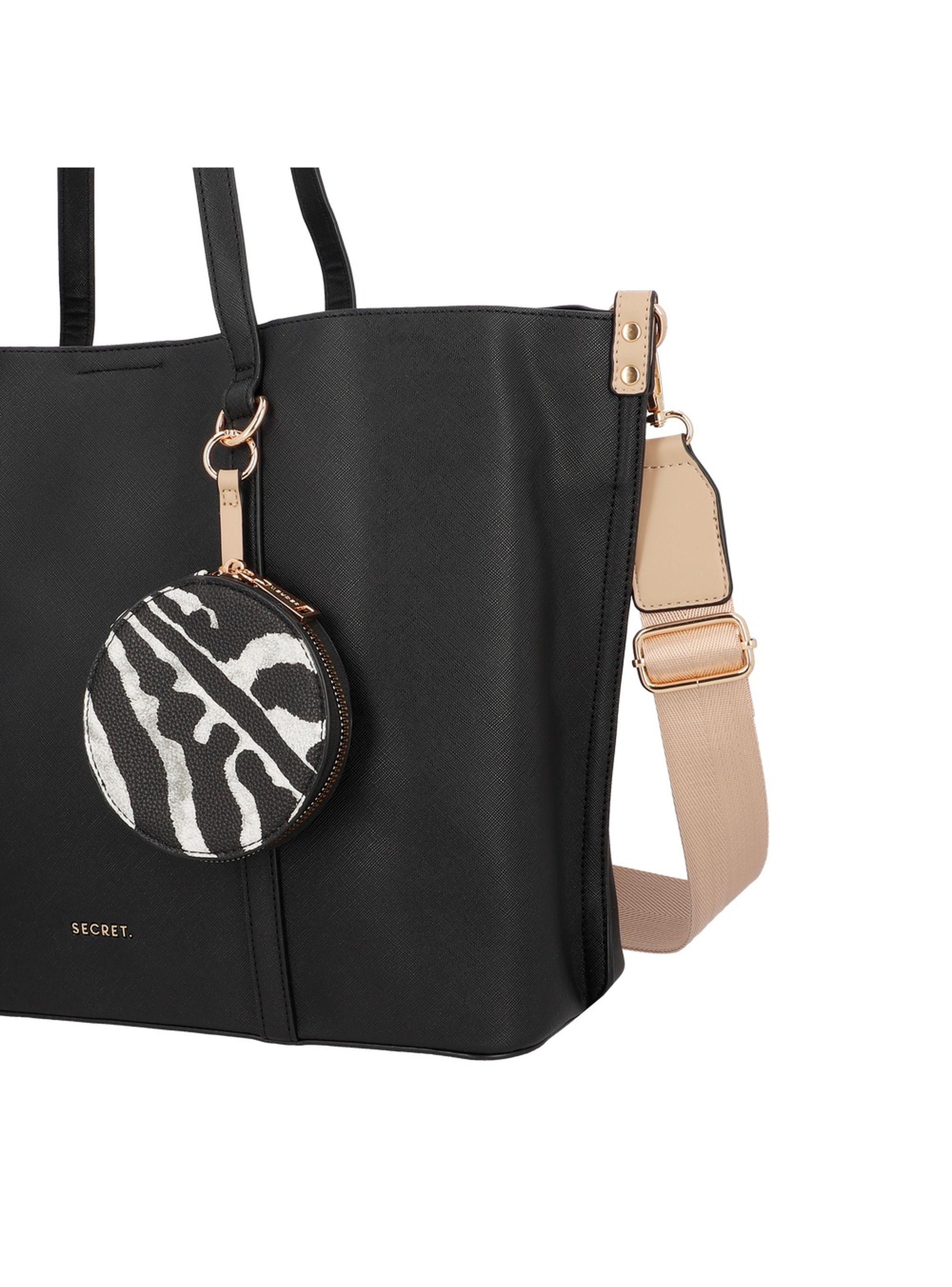 Cartera Tote Secret Vostok ST6 L Negro-4