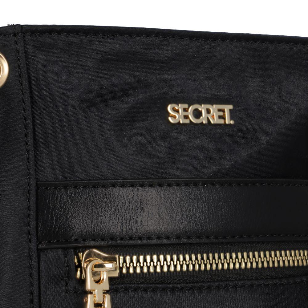 Cartera Escocia Casual Negro Secret XS-7
