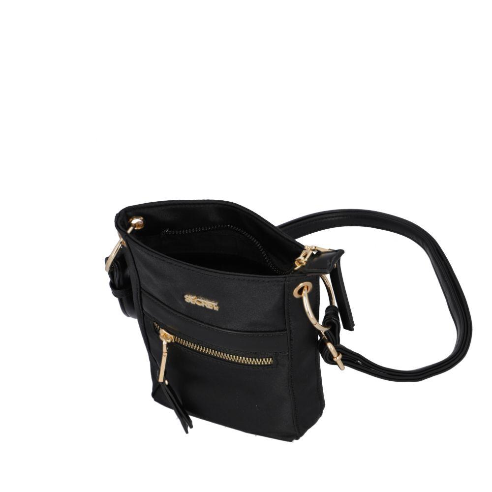 Cartera Escocia Casual Negro Secret XS-3