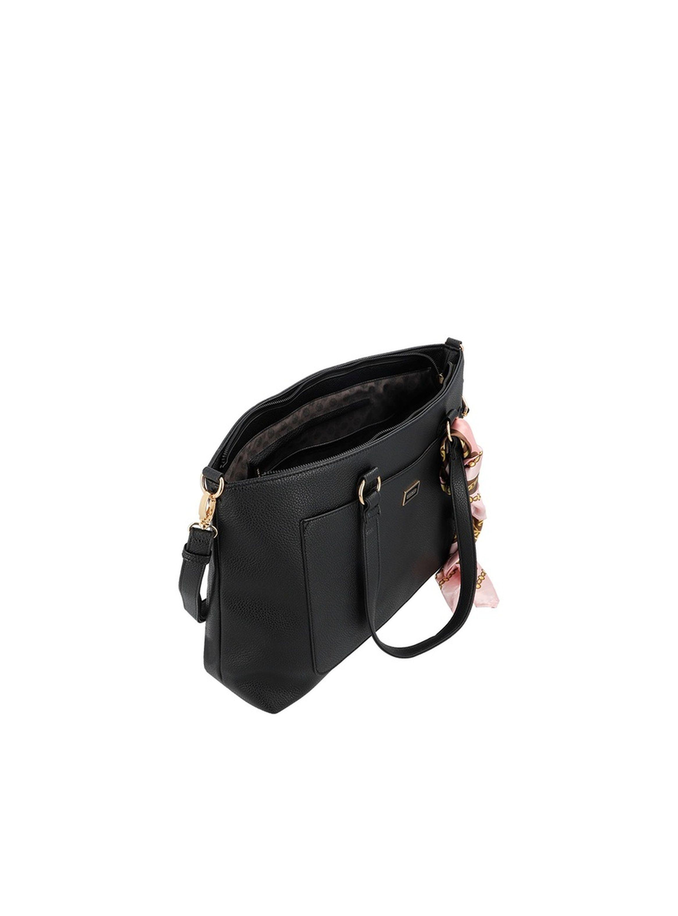 Cartera Tote Secret Riga FW25 L Negro-3