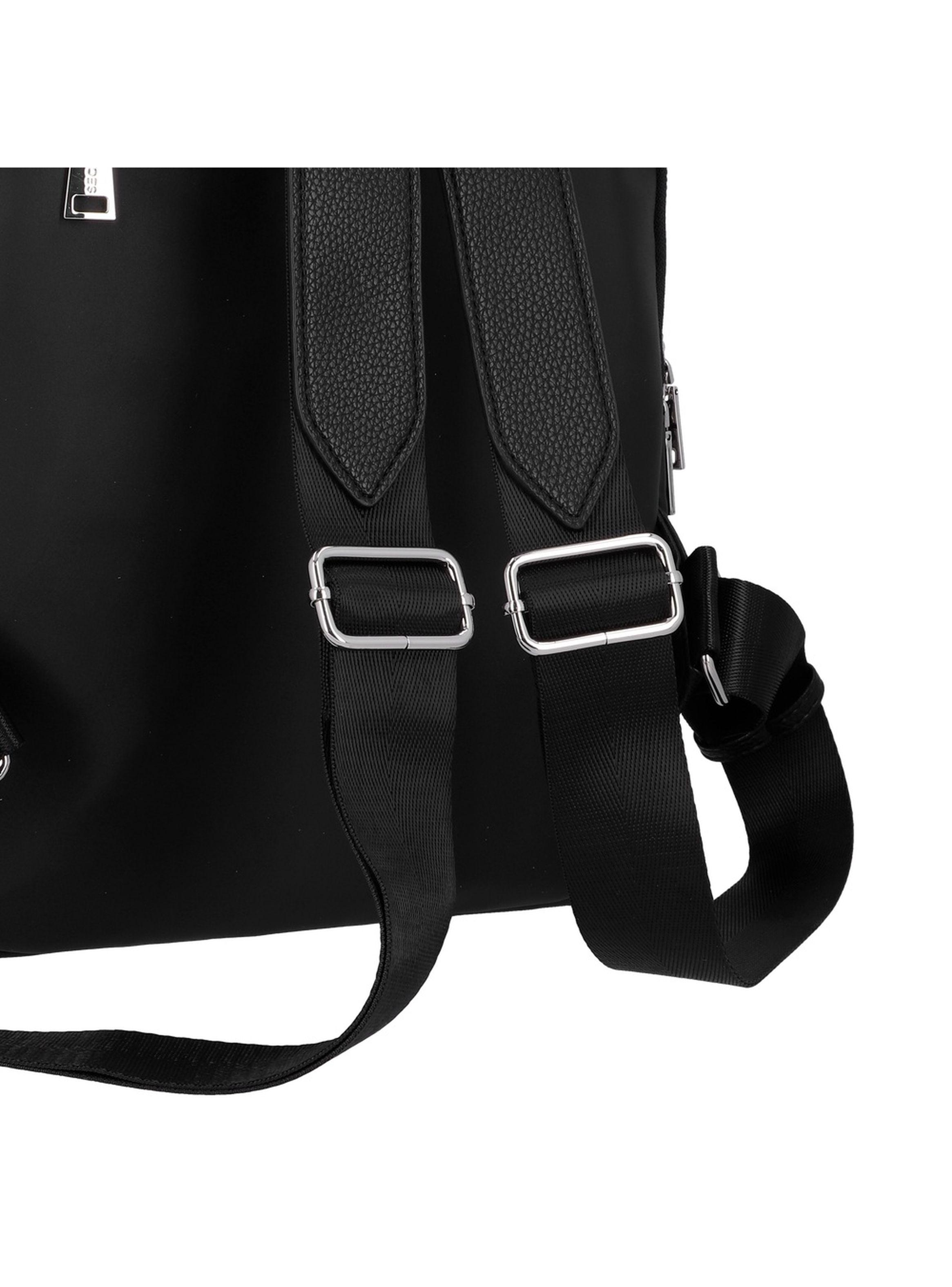 Mochila Secret Oxford ST6 M Negro-4