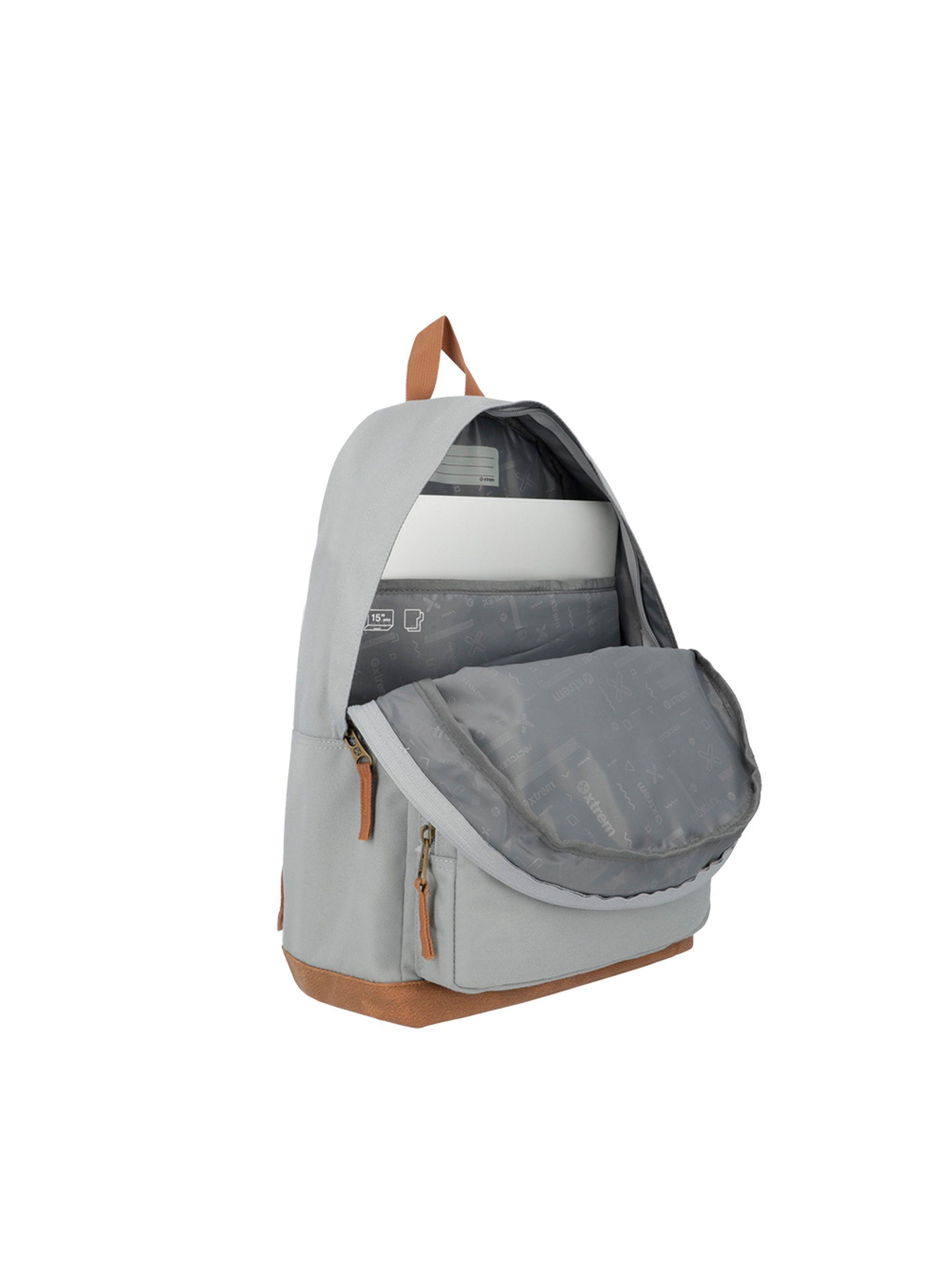 Mochila Notebook Xtrem Pop 5XT Gris 15"-3