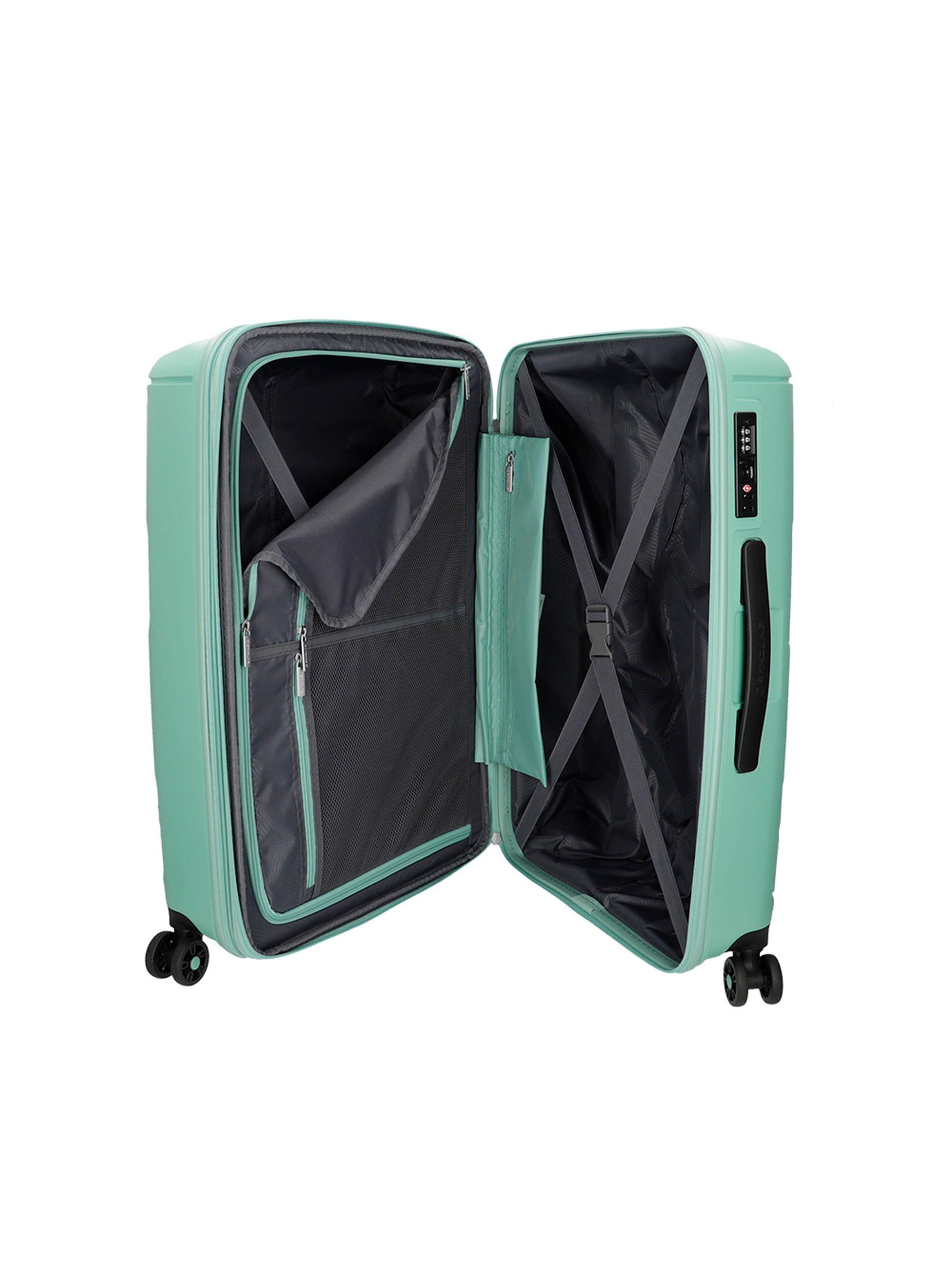 Maleta de Cabina Expandible Saxoline Fortress Verde-3