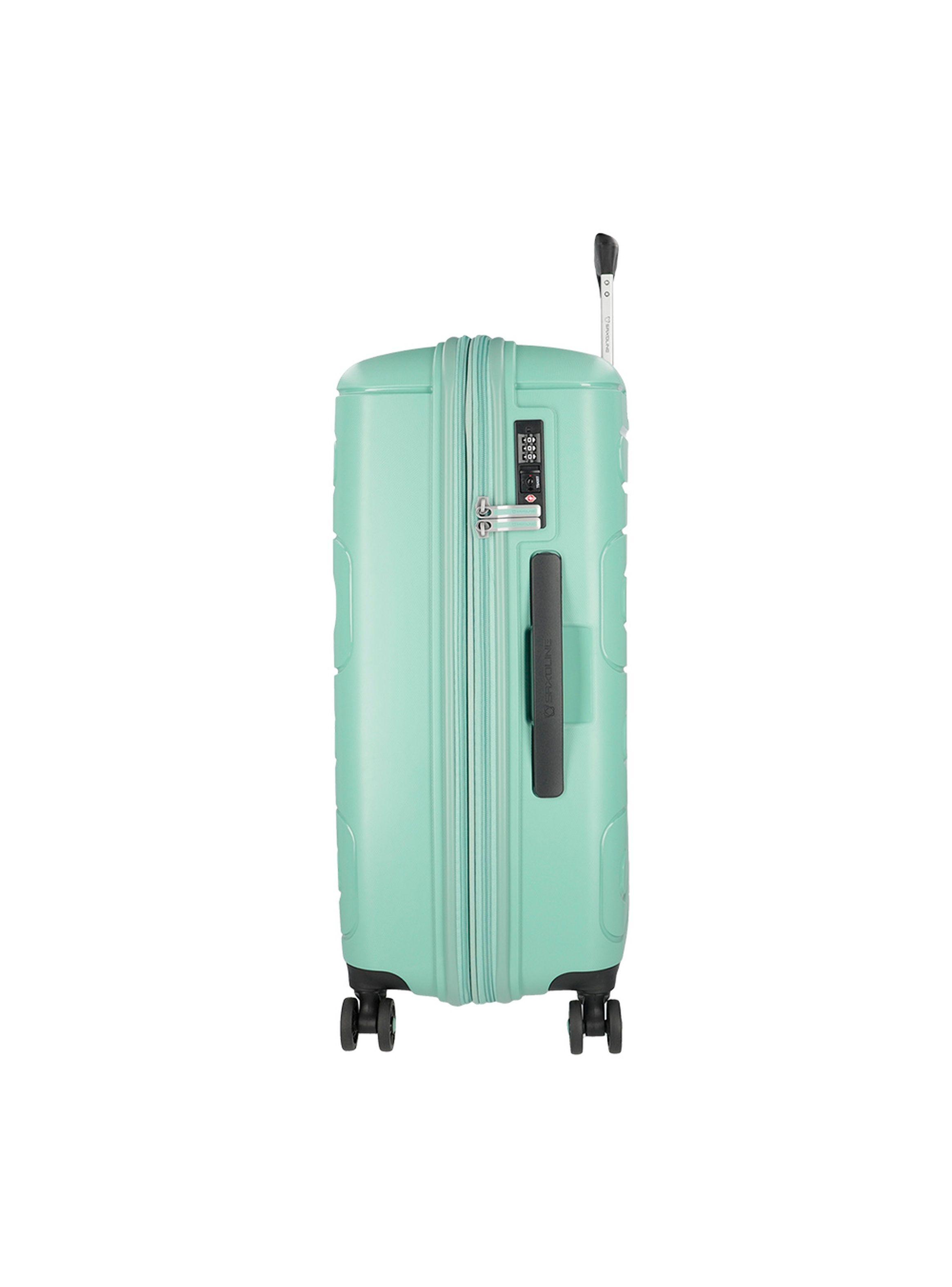 Maleta de Cabina Expandible Saxoline Fortress Verde-4