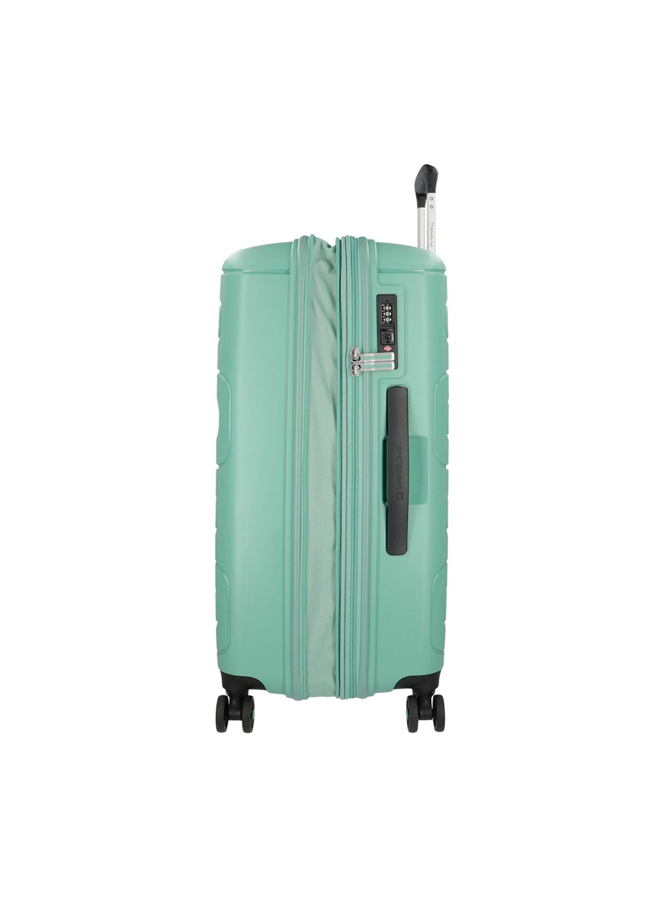 Maleta de Cabina Expandible Saxoline Fortress Verde-9