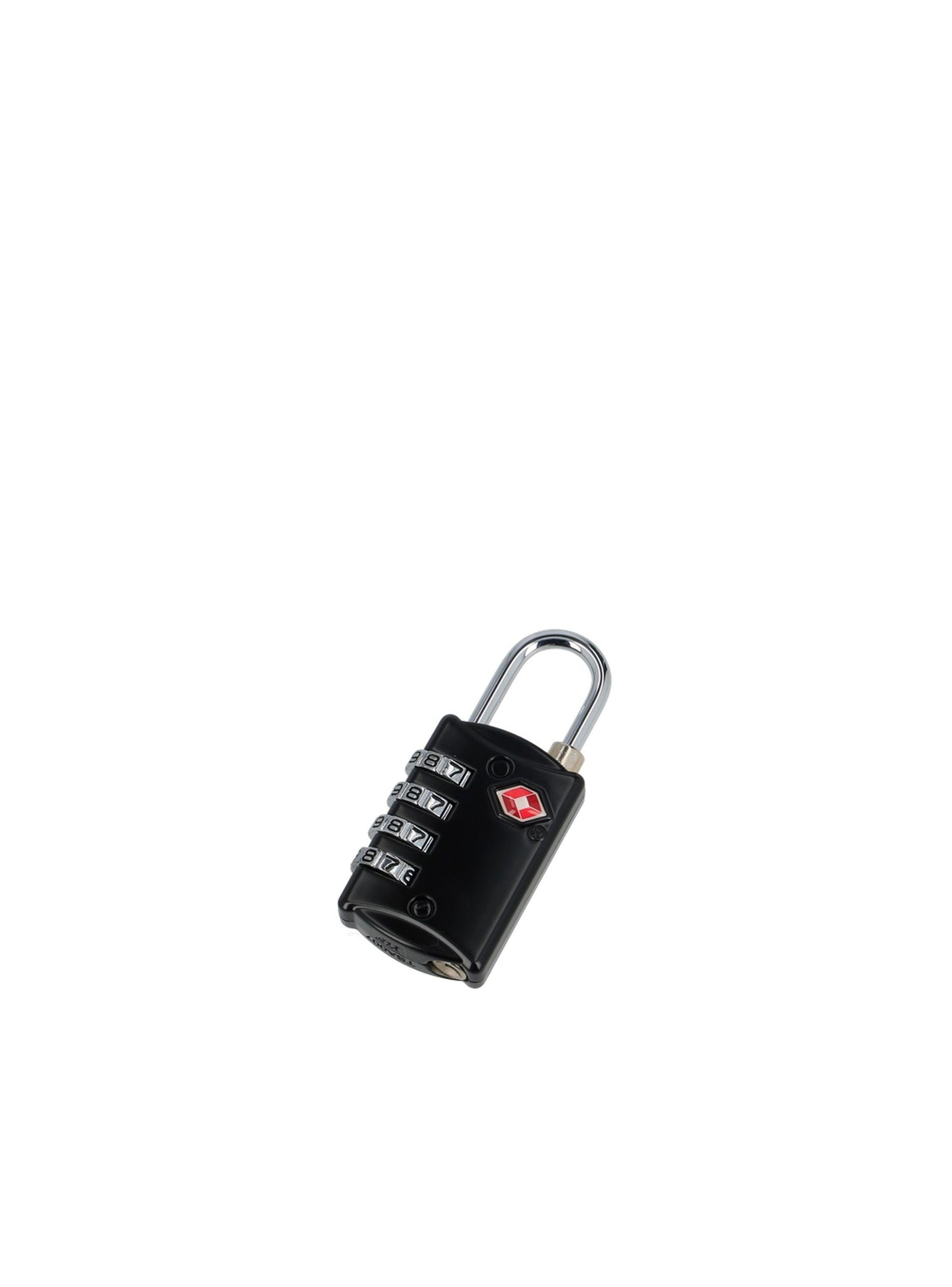 Candado para Maleta con 4 diales TSA Saxoline Negro-3