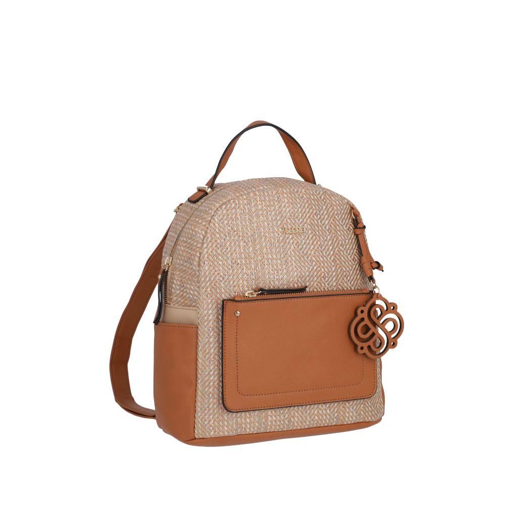 Mochila Uruguay Casual Tostado Secret M-1
