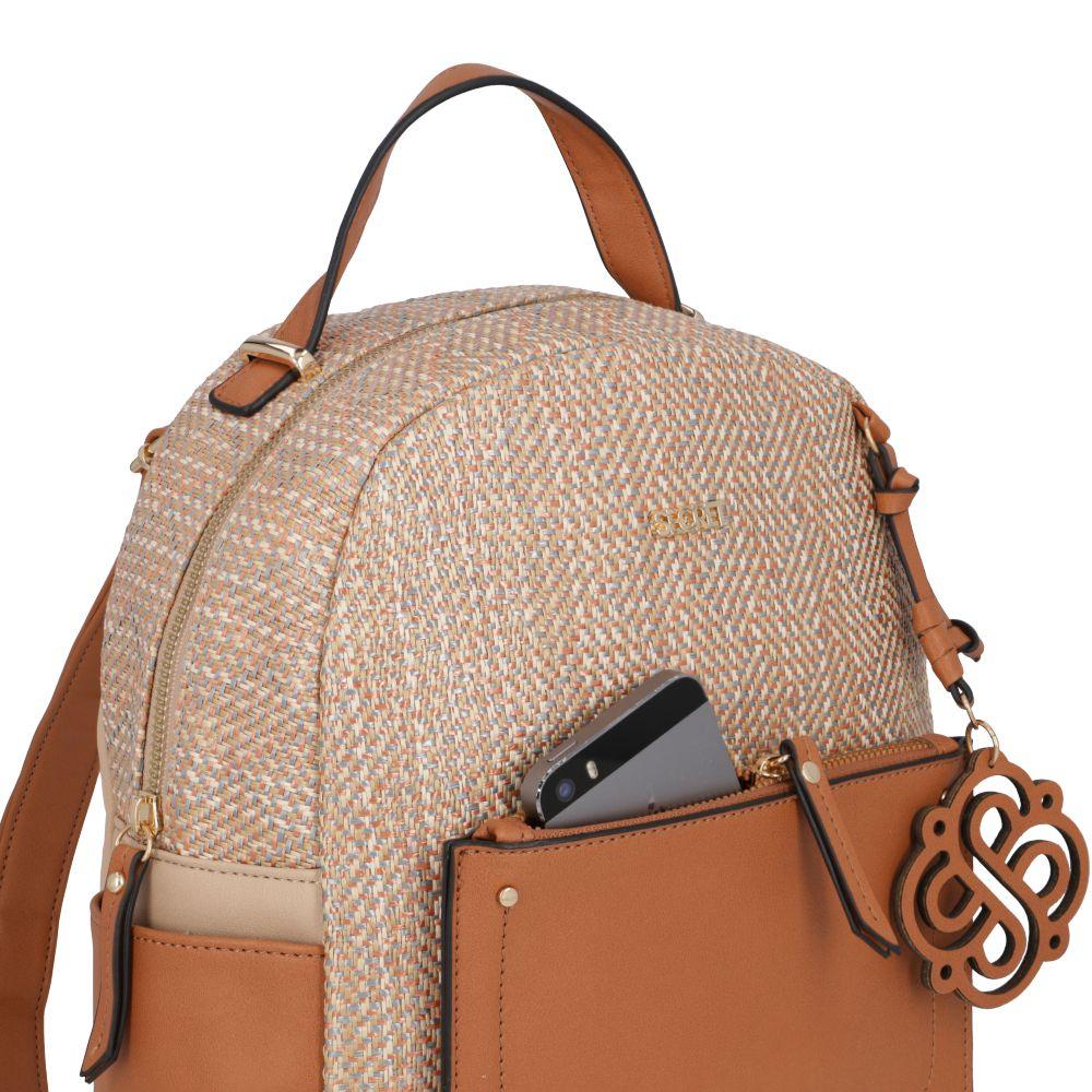 Mochila Uruguay Casual Tostado Secret M-9