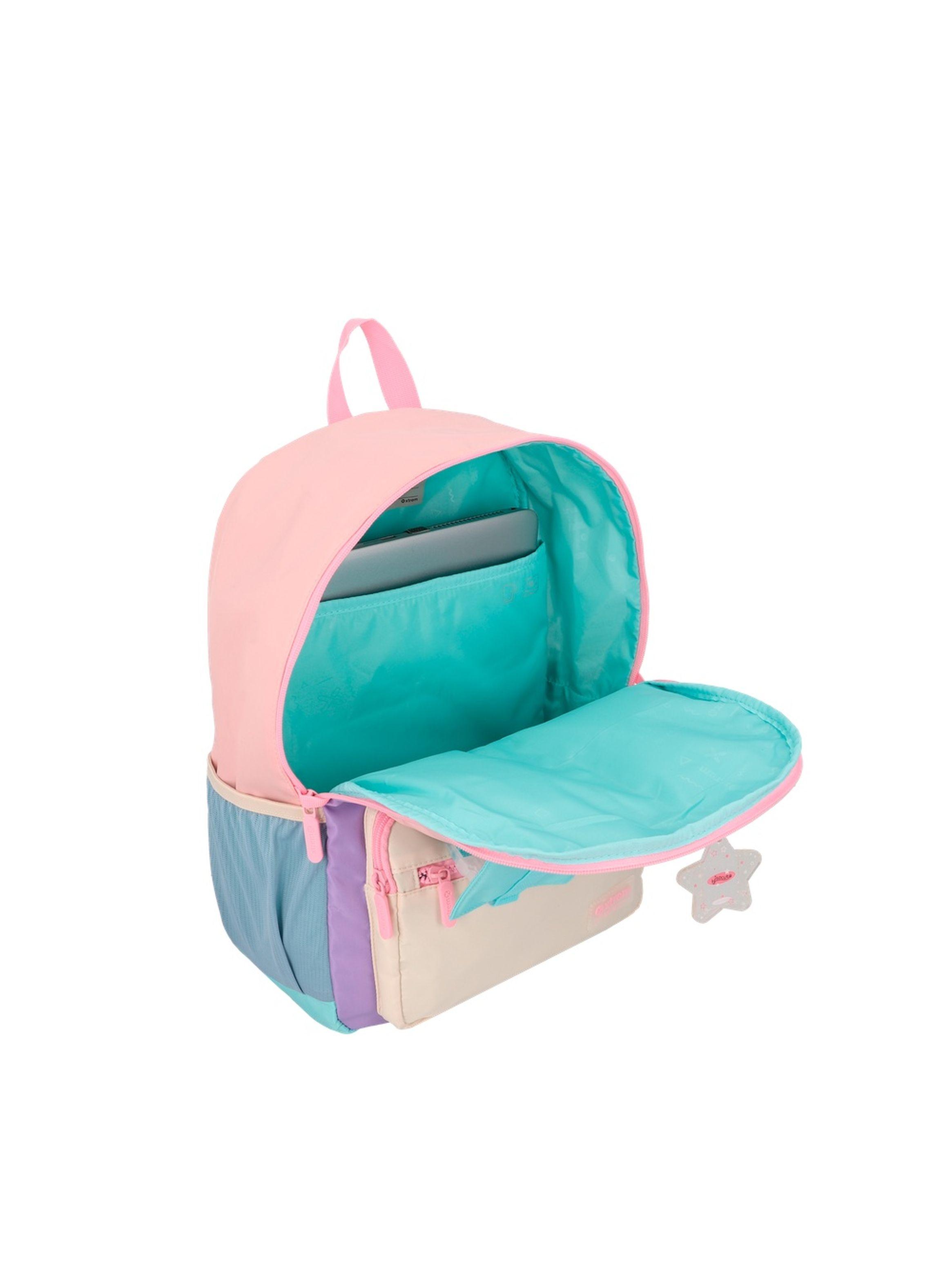 Mochila Notebook Xtrem Cleveland 6XT Morado/Multicolor 15"-3