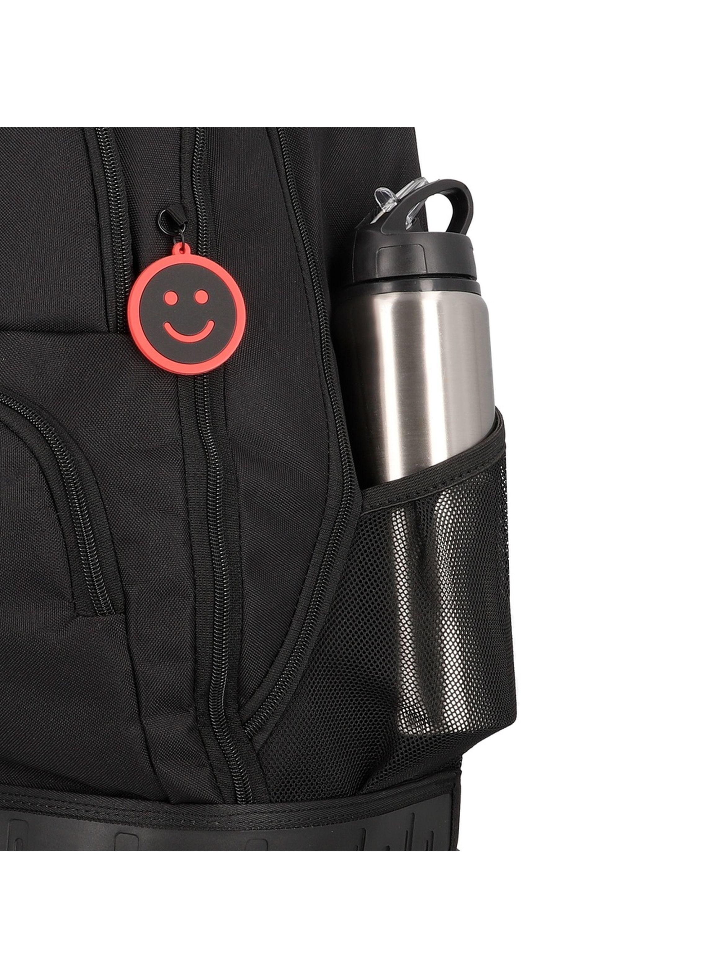 Mochila con ruedas Xtrem Cross 6XT Negro/Rojo-5