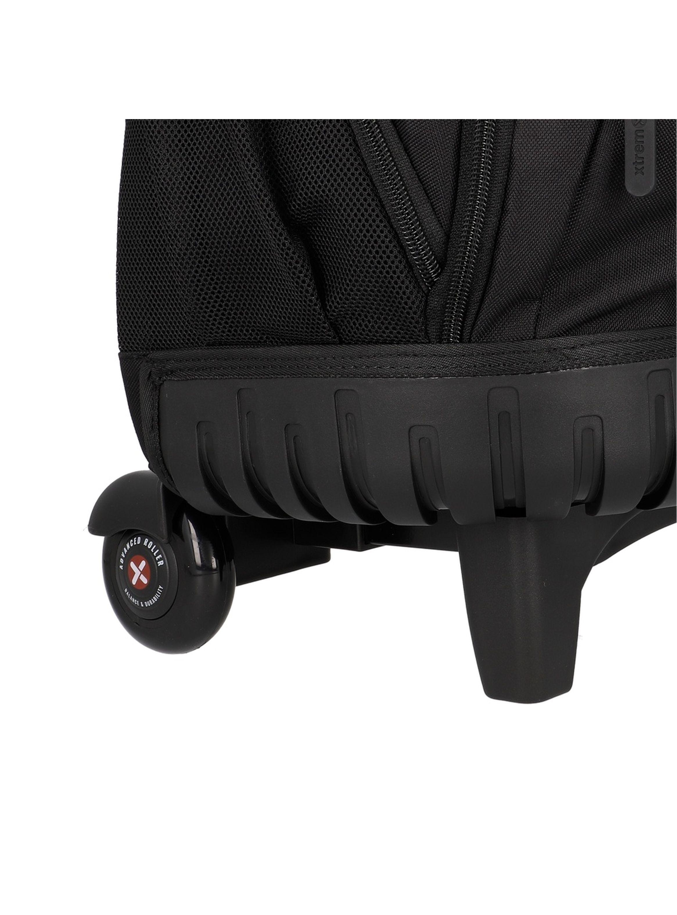 Mochila con ruedas Xtrem Cross 6XT Negro/Rojo-6