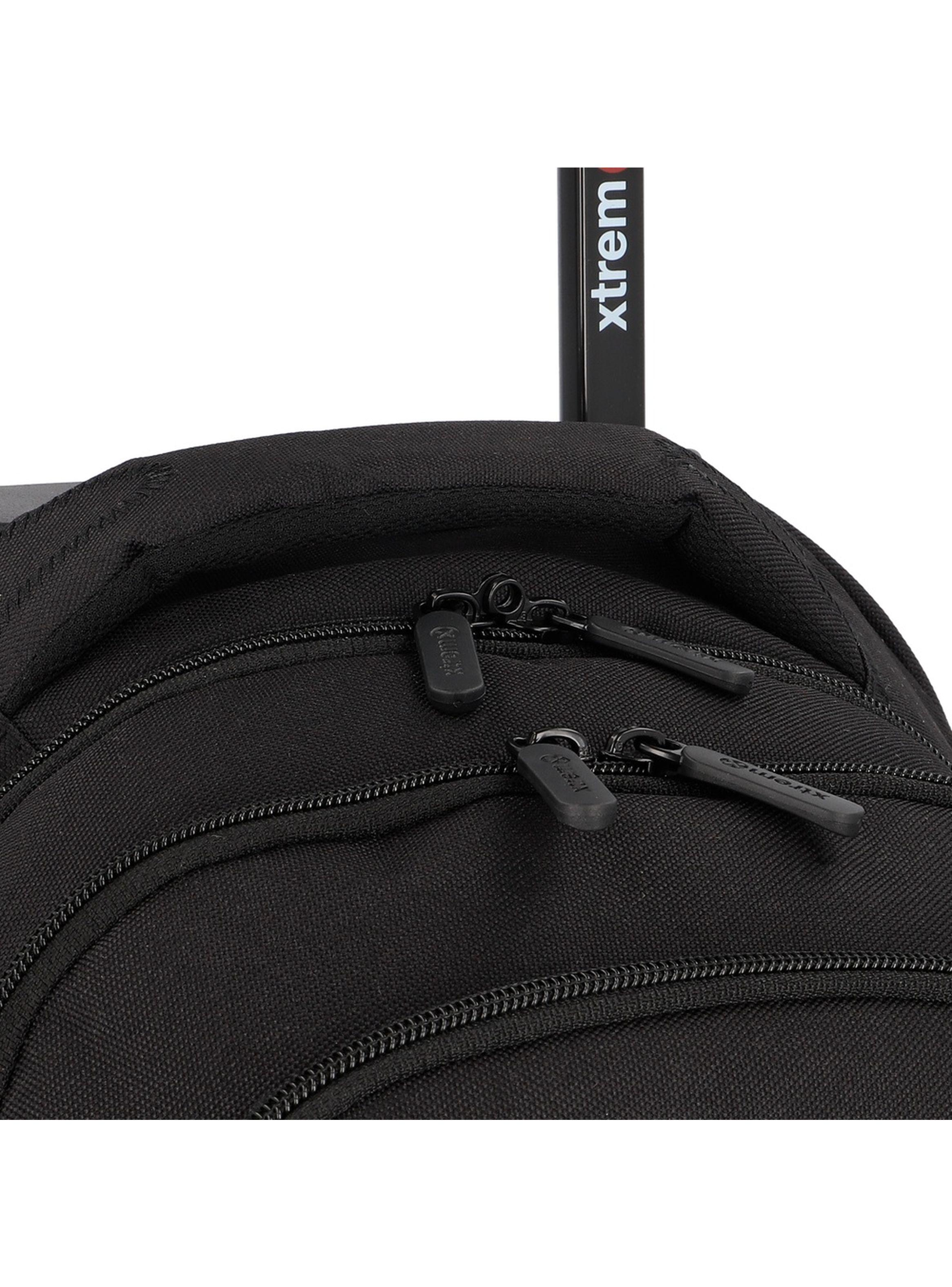 Mochila con ruedas Xtrem Cross 6XT Negro/Rojo-7