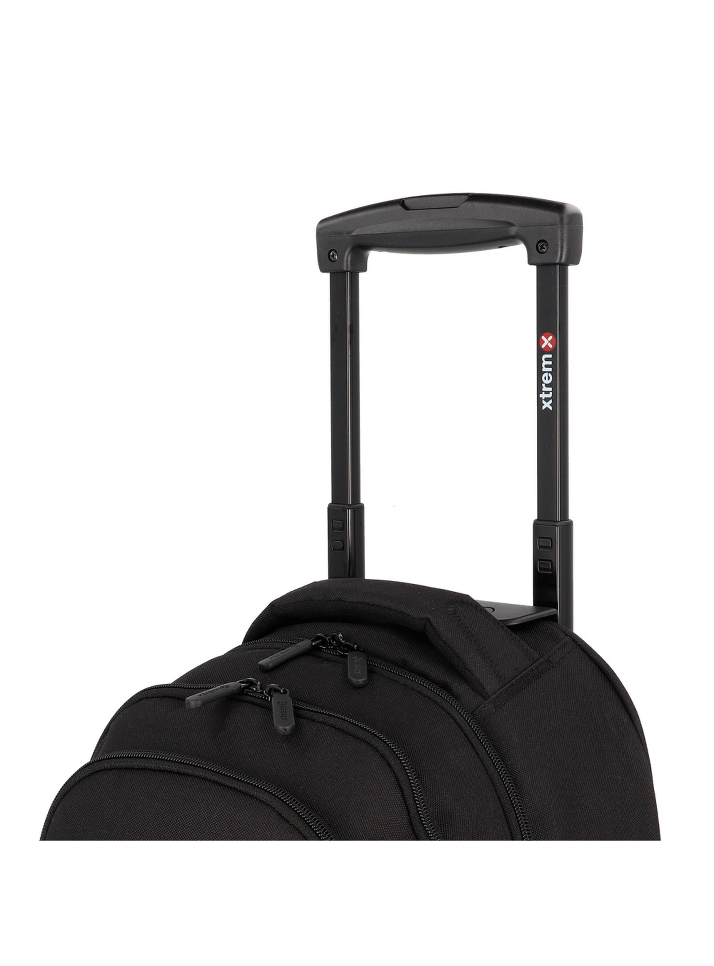 Mochila con ruedas Xtrem Cross 6XT Negro/Rojo-8