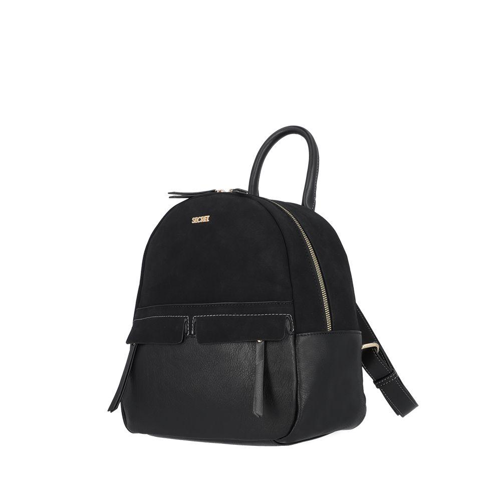 Mochila Mujer Bergen Negra Secret-1
