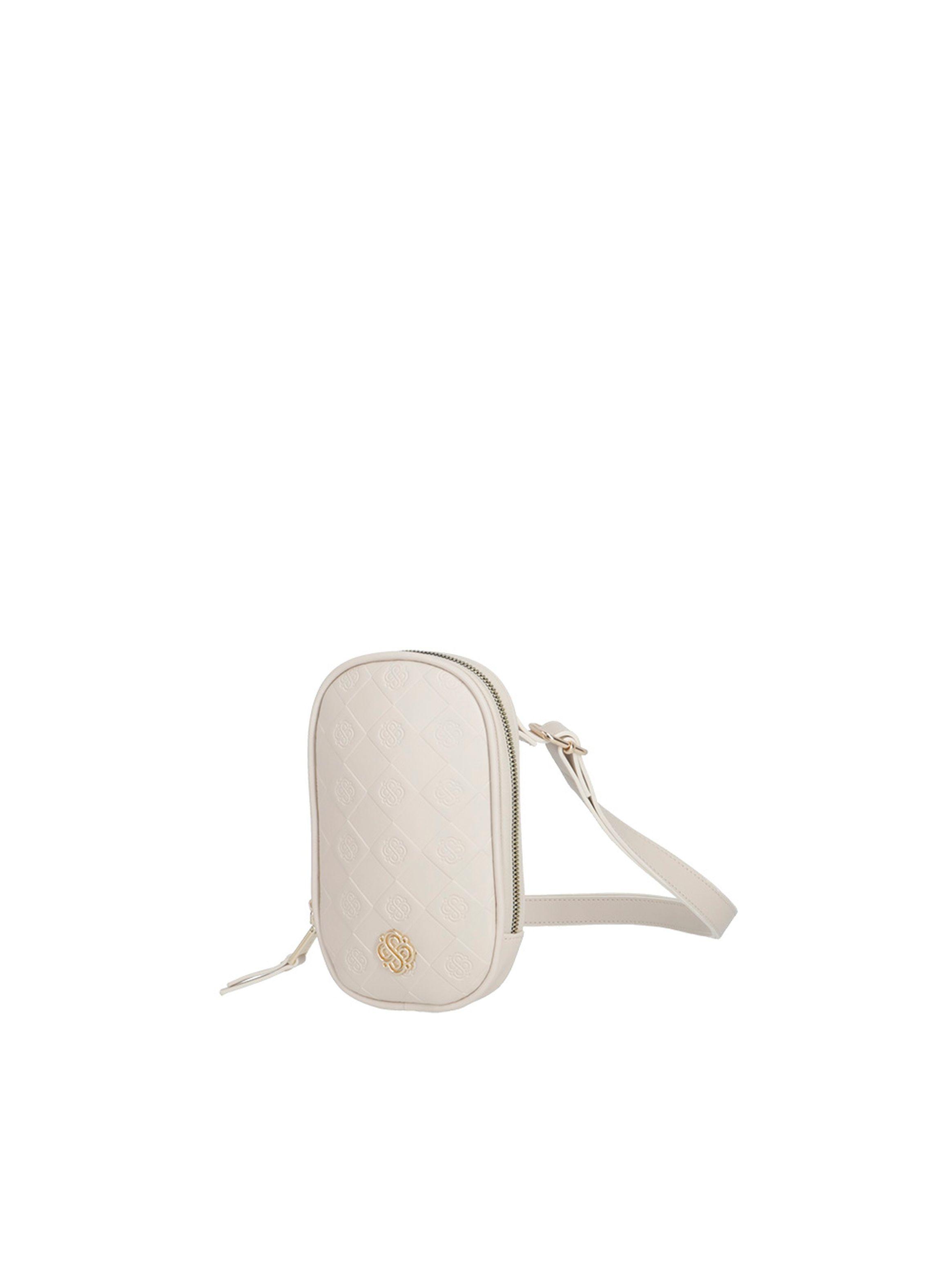 Portacelular Secret Turin FW24 Beige L-1