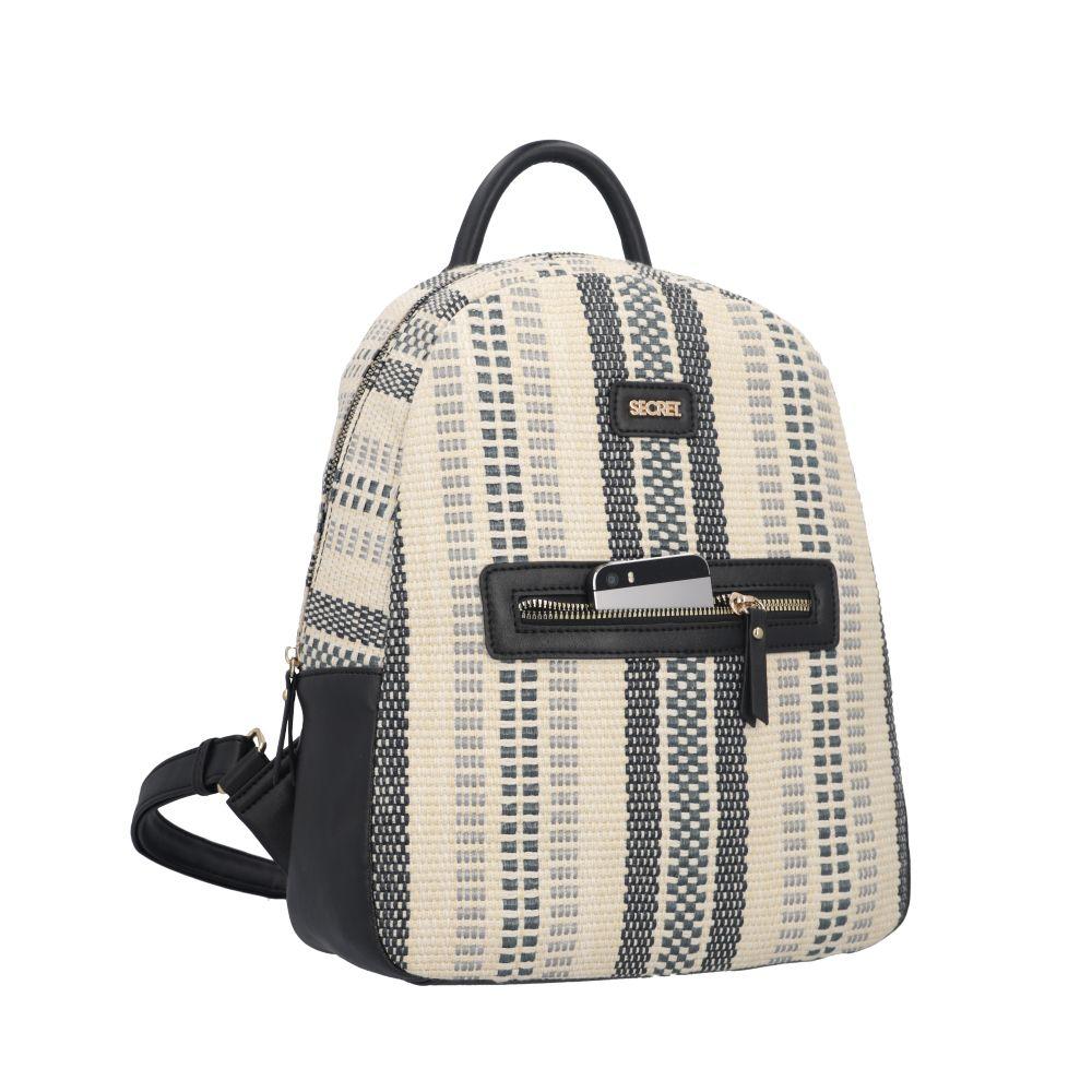 Mochila Tolu Casual Negro Secret L-8