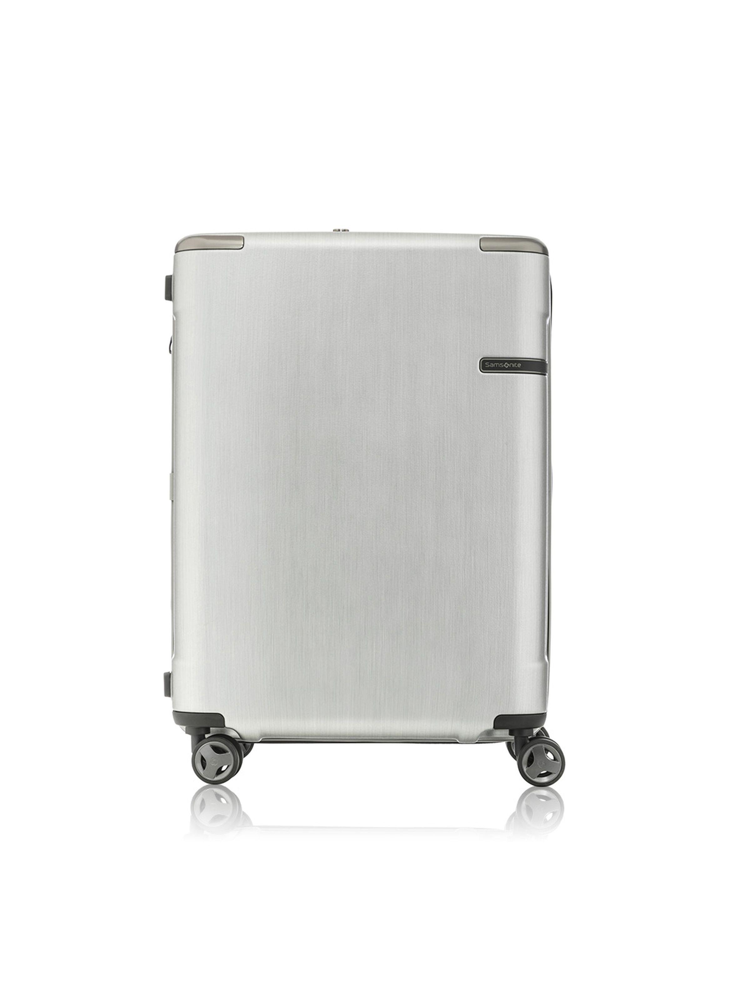 Maleta Mediana Samsonite Evoa Plateado-0