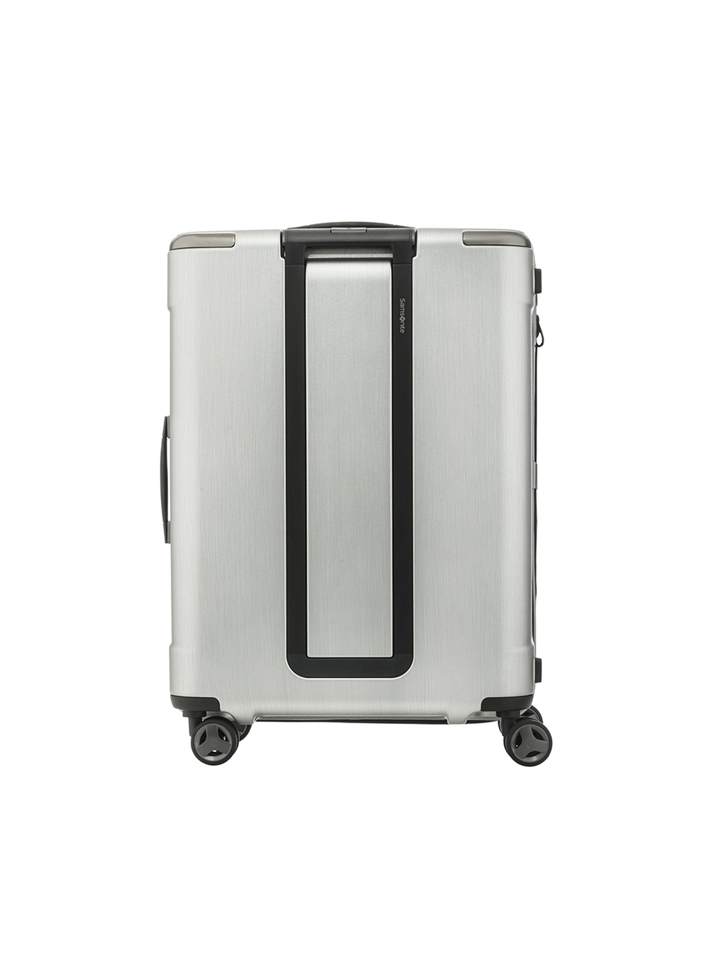 Maleta Mediana Samsonite Evoa Plateado-1