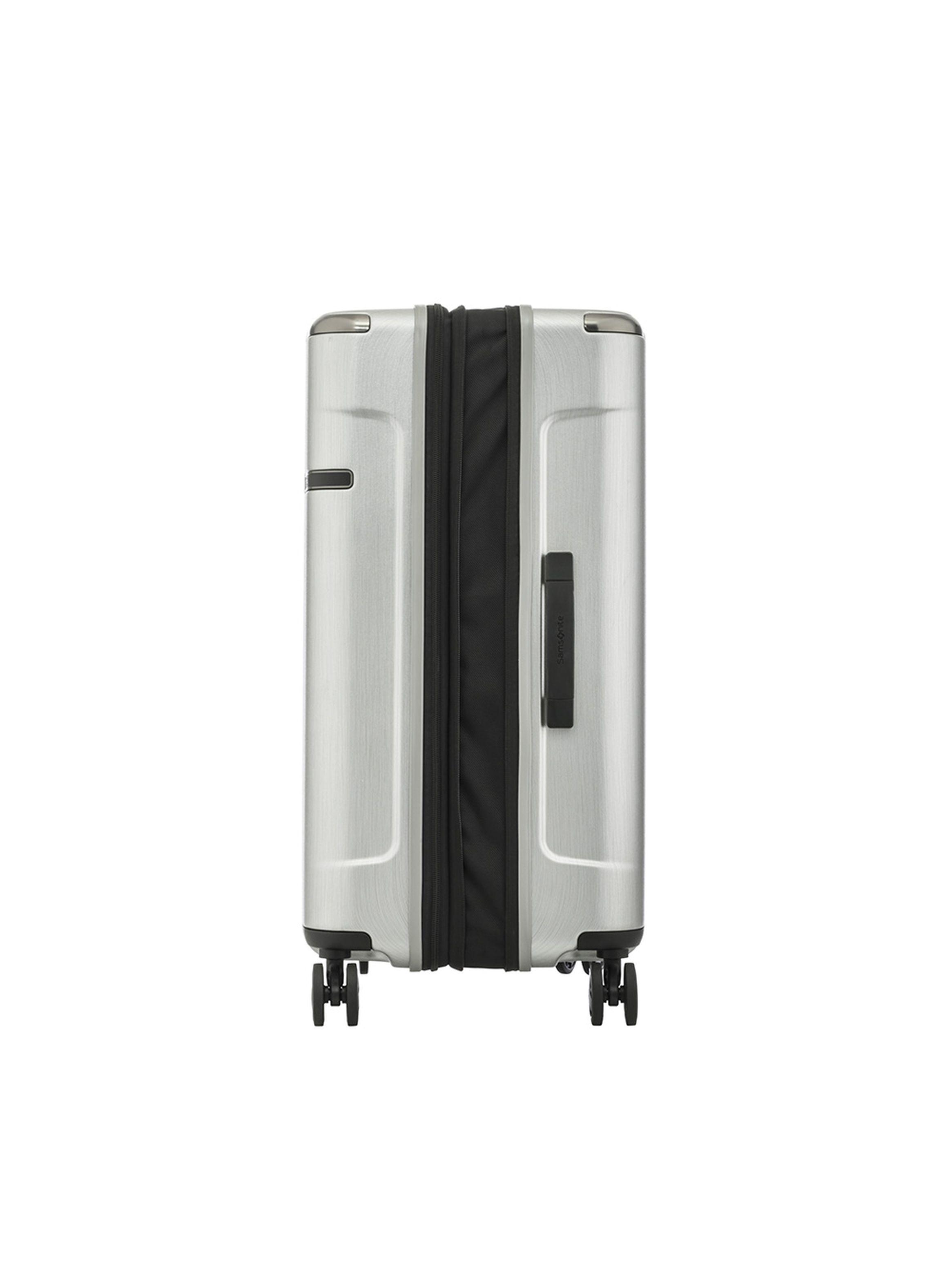 Maleta Mediana Samsonite Evoa Plateado-4