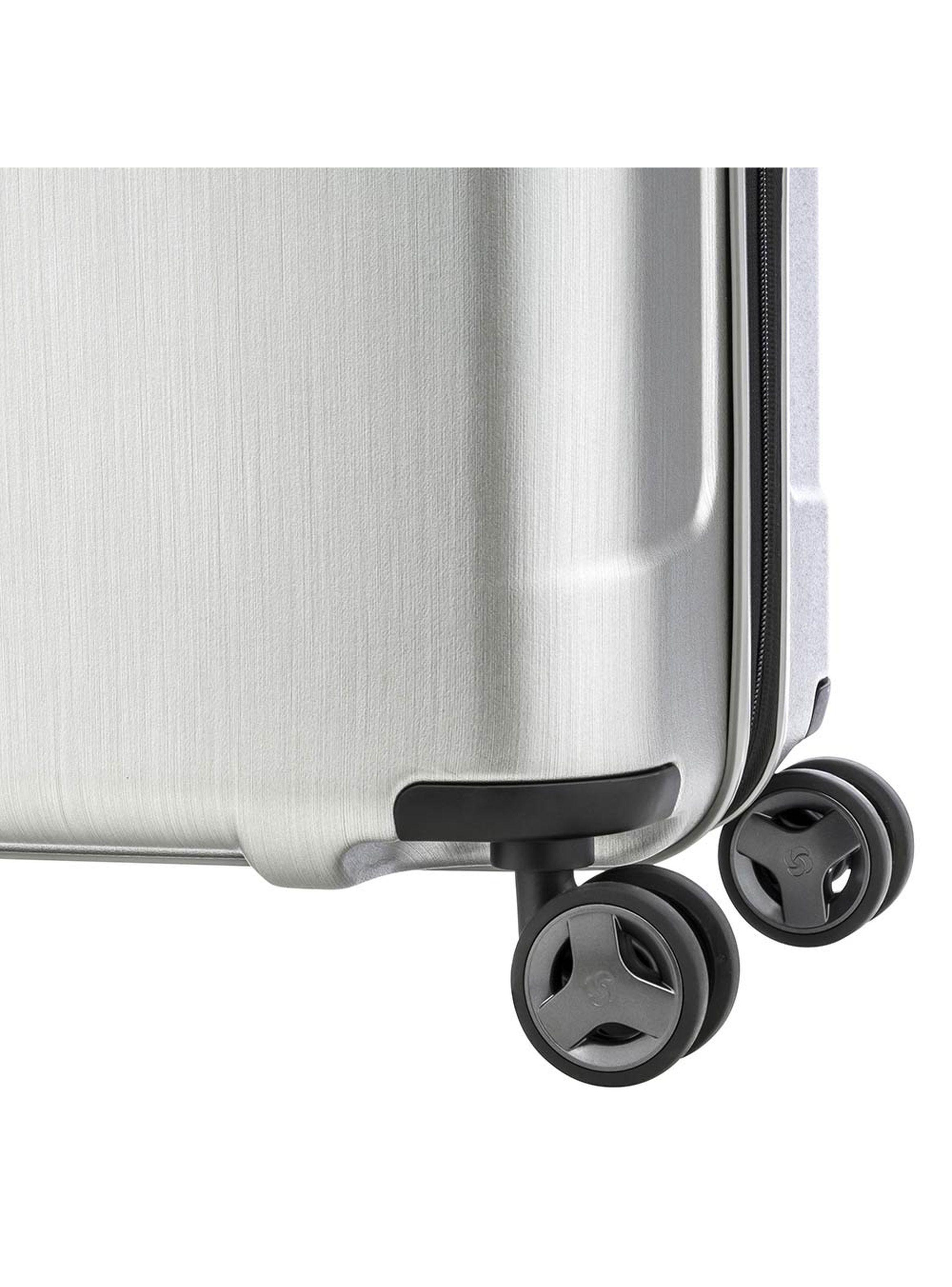Maleta Mediana Samsonite Evoa Plateado-5