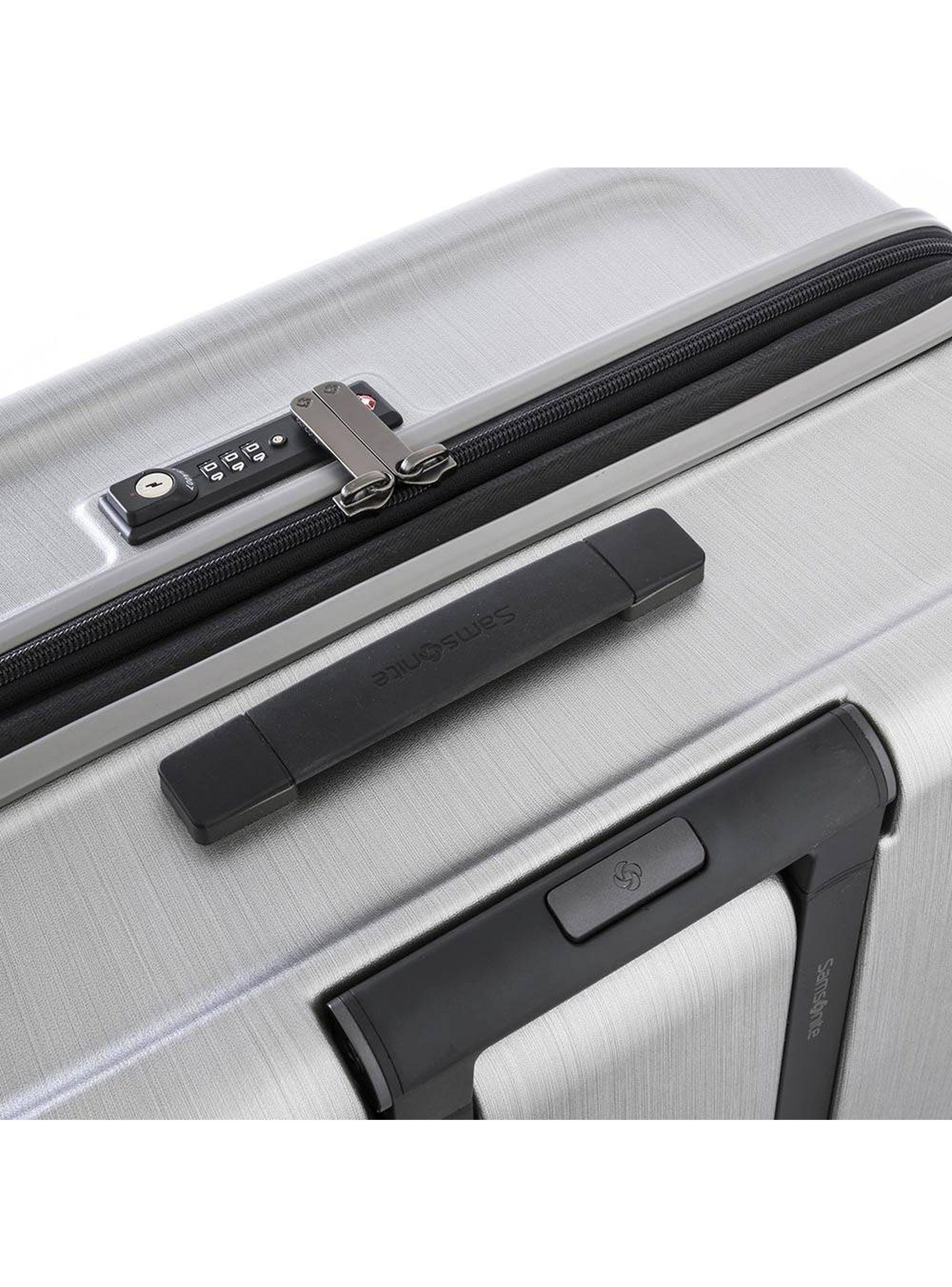Maleta Mediana Samsonite Evoa Plateado-7