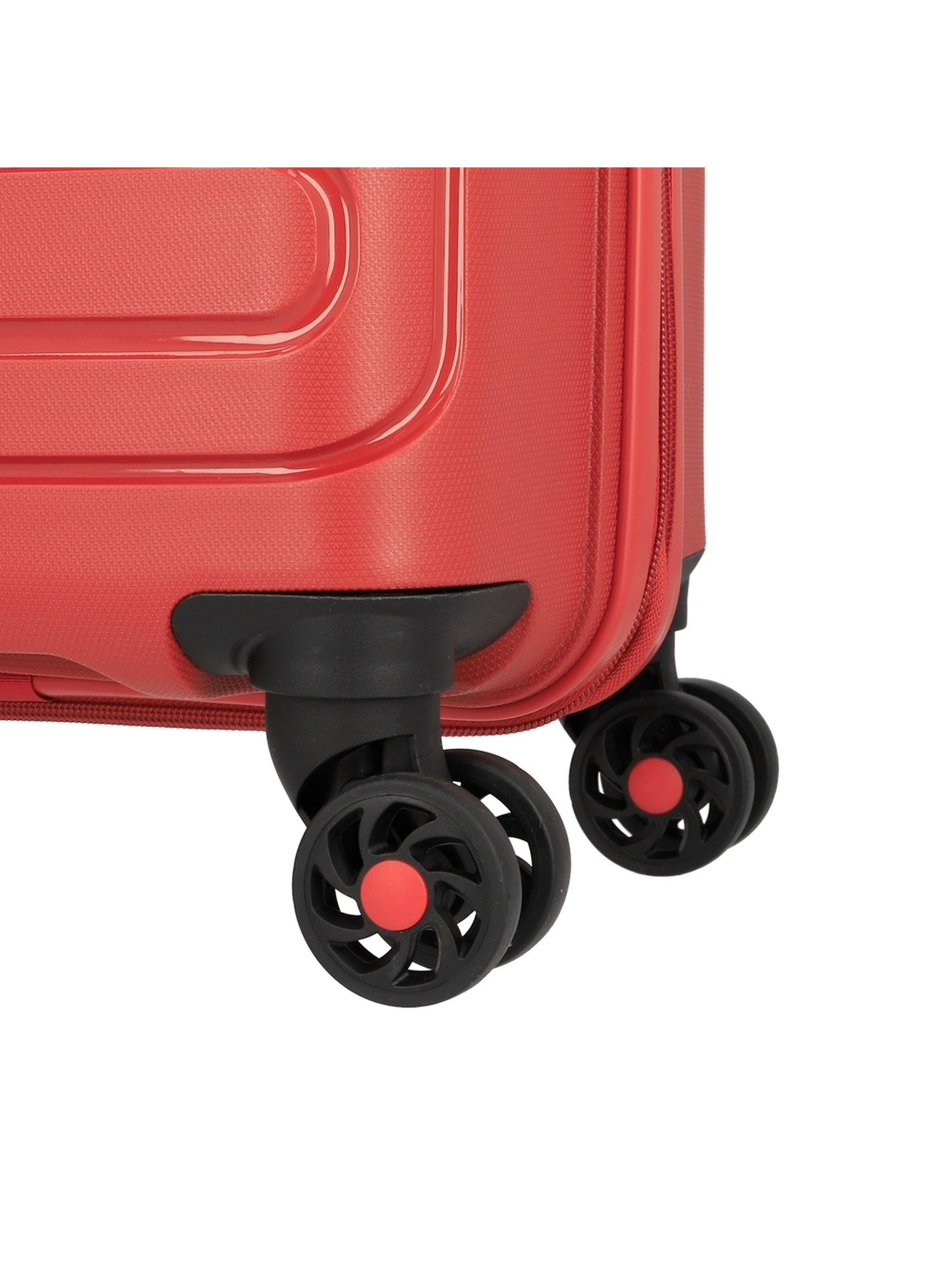 Maleta de Cabina Saxoline Fortress 2.0 Rojo-7