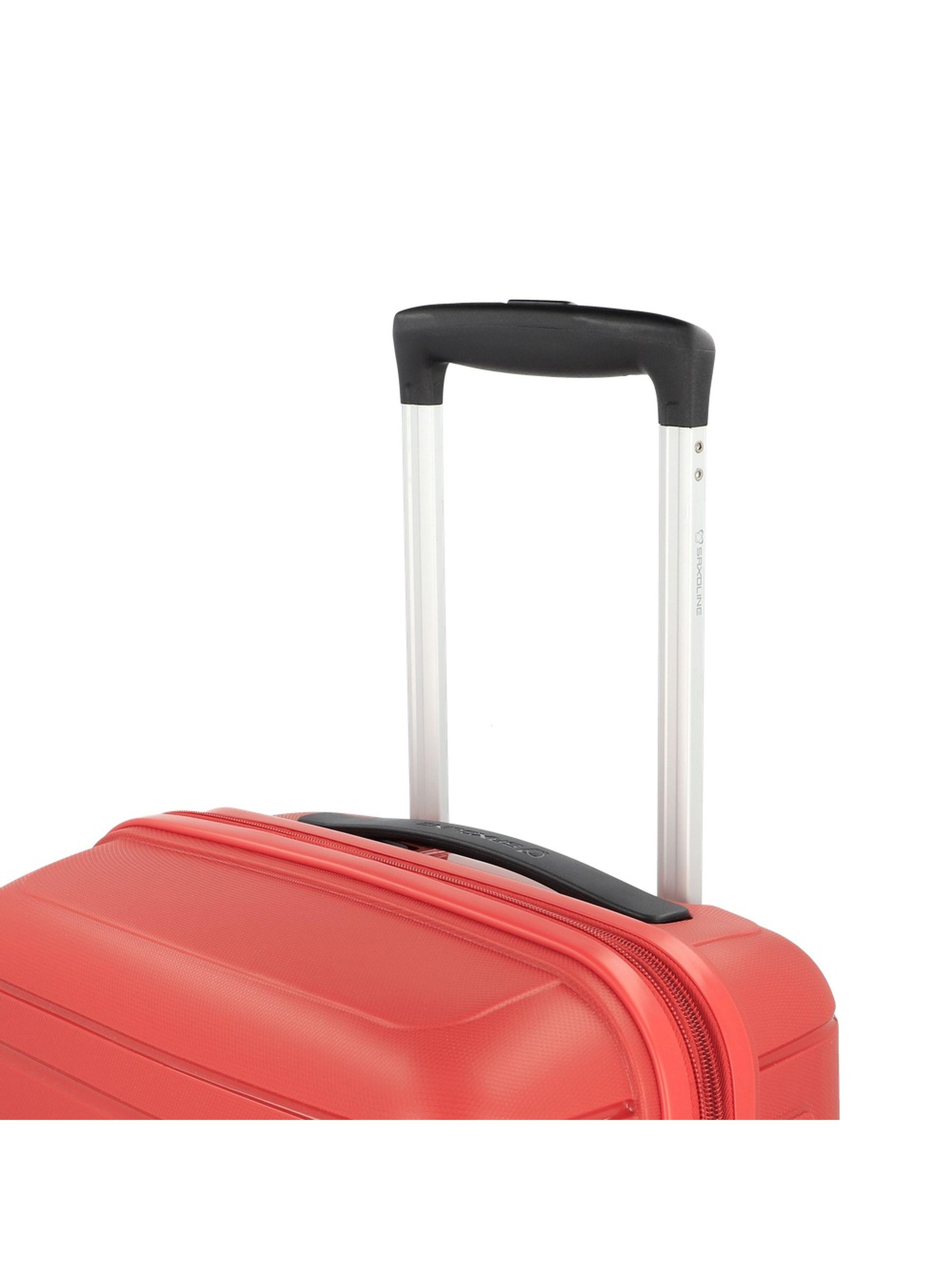 Maleta de Cabina Saxoline Fortress 2.0 Rojo-8