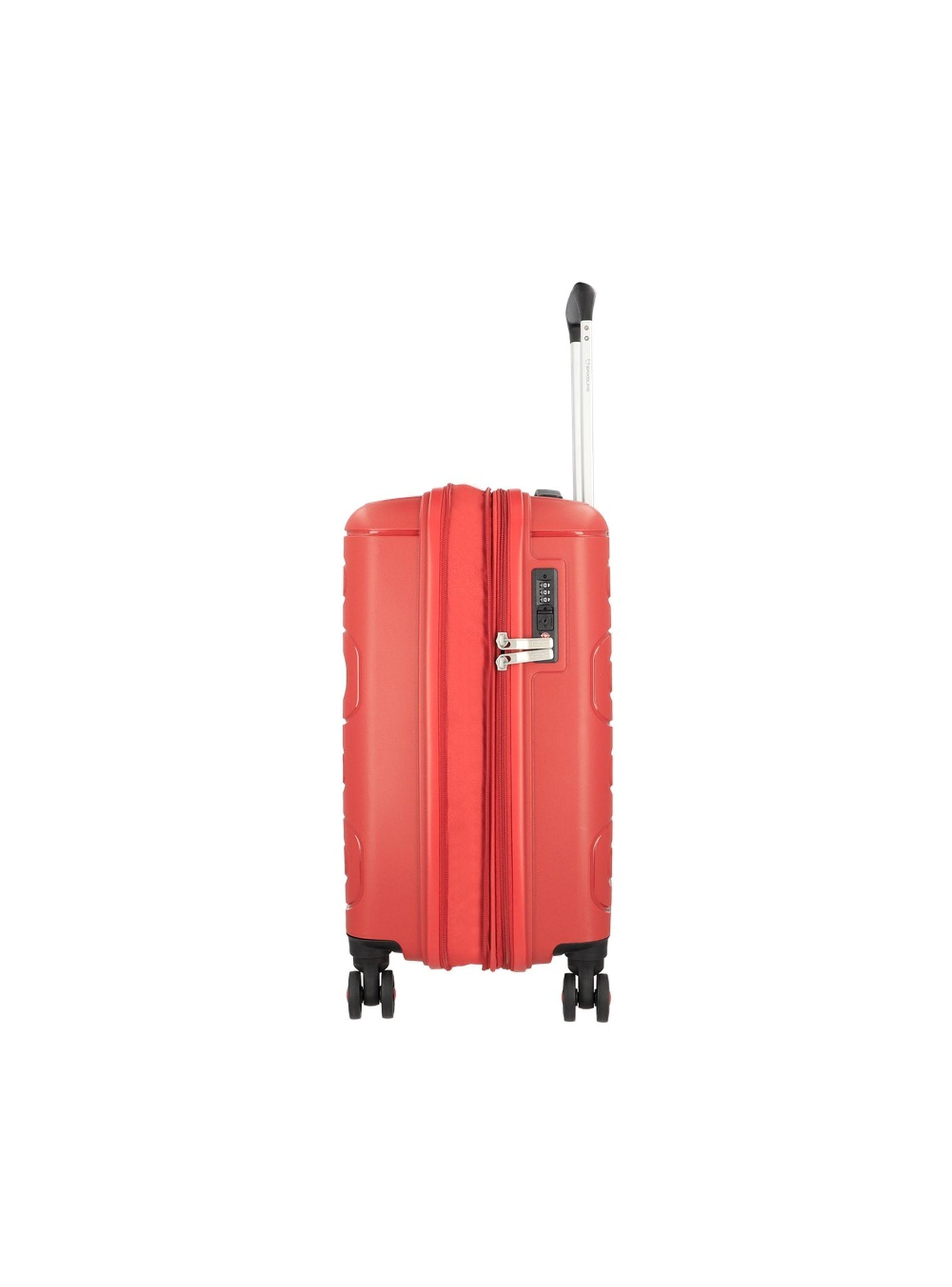 Maleta de Cabina Saxoline Fortress 2.0 Rojo-6