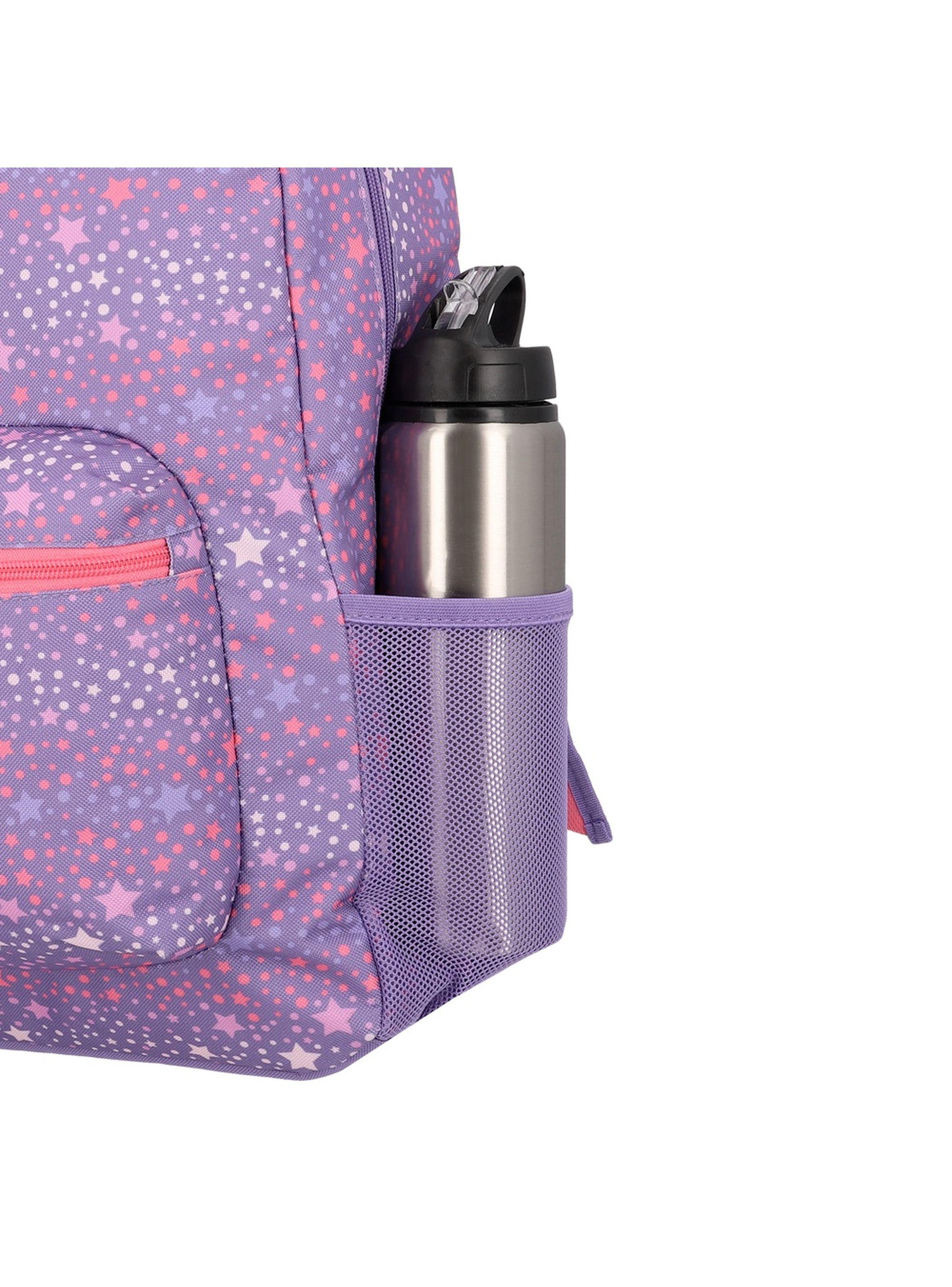 Triple Pack 6XT Mochila Niña Xtrem Estrellas Morado-2