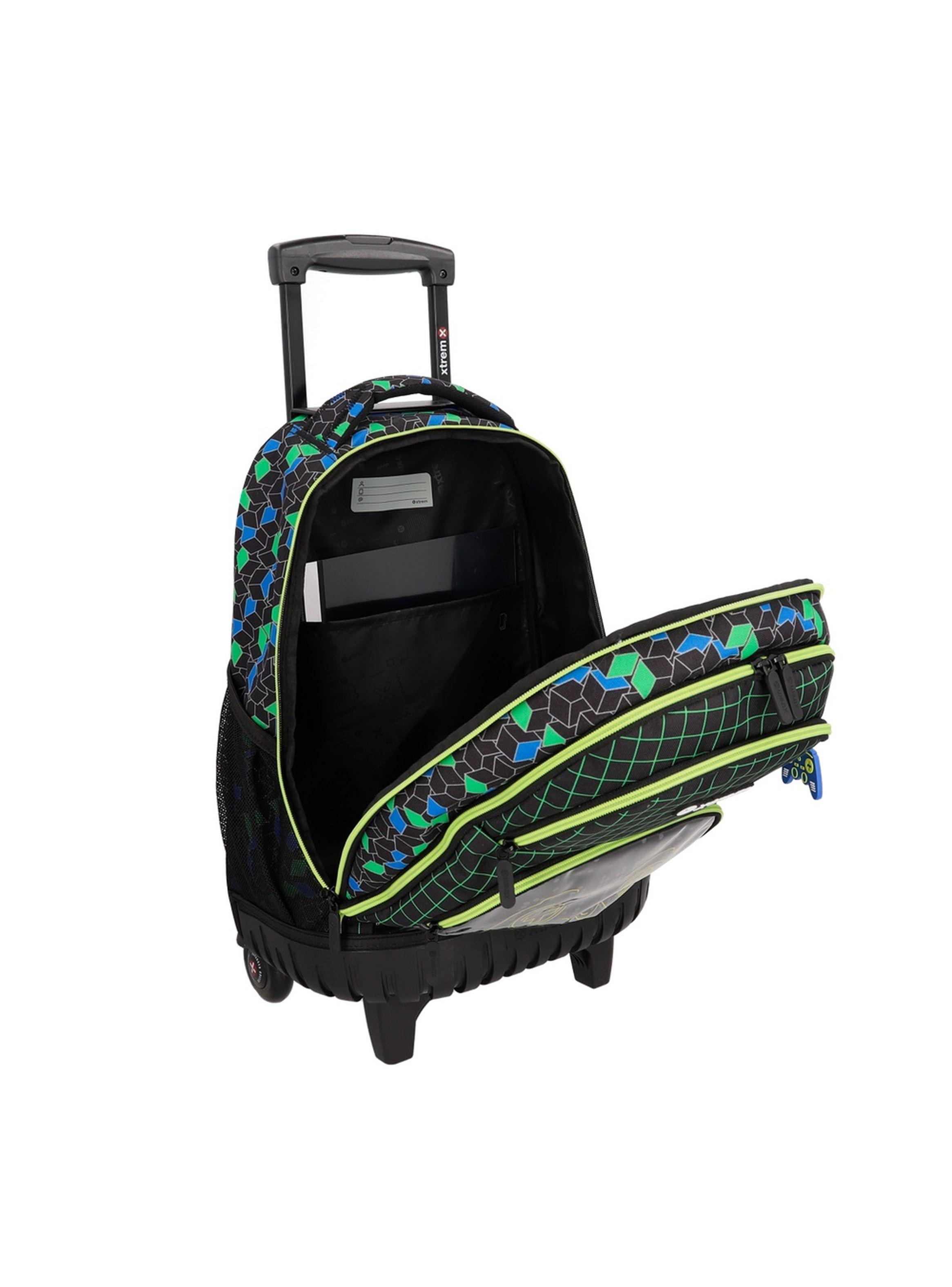 Mochila con ruedas Xtrem Cross 6XT Gamer Negro-3