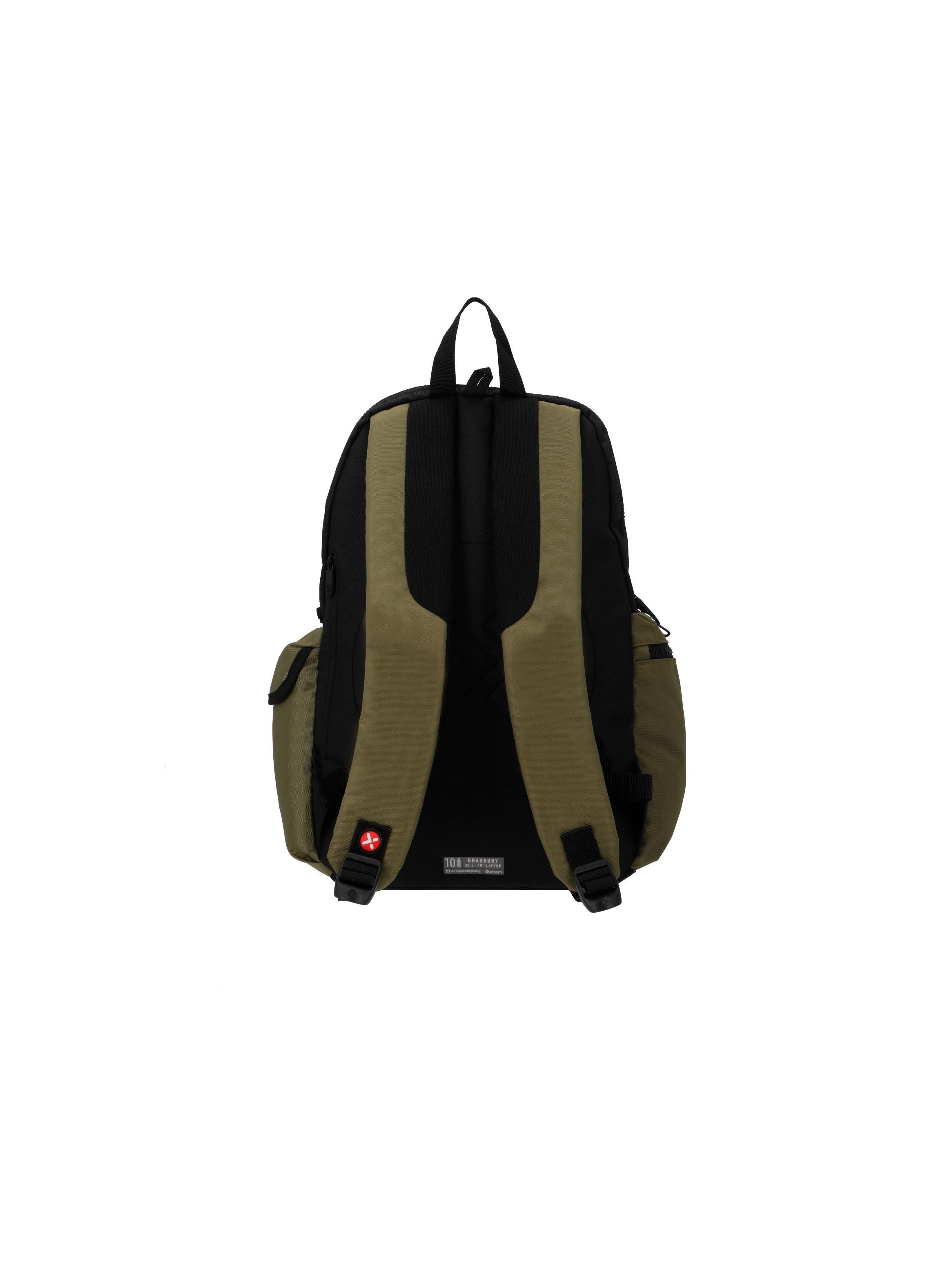 Mochila Notebook Xtrem Bradbury 4XT Verde 16"-2