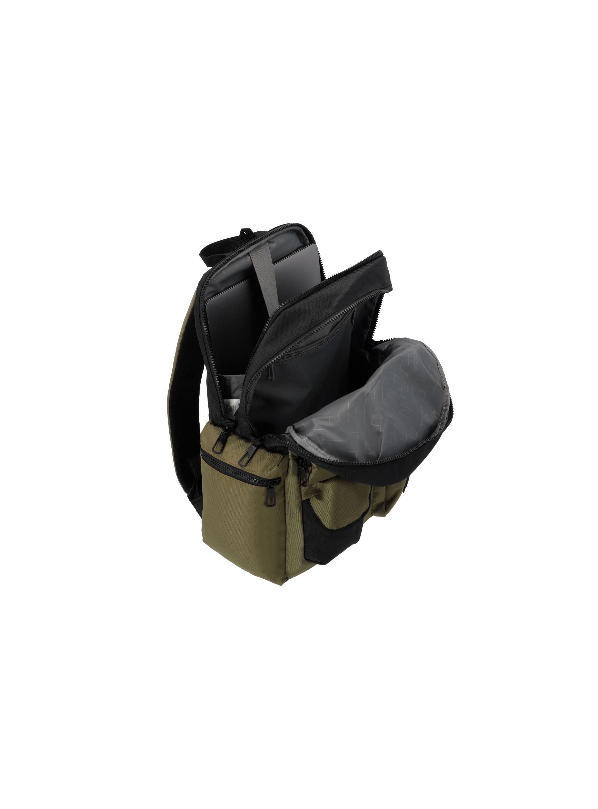 Mochila Notebook Xtrem Bradbury 4XT Verde 16"-3