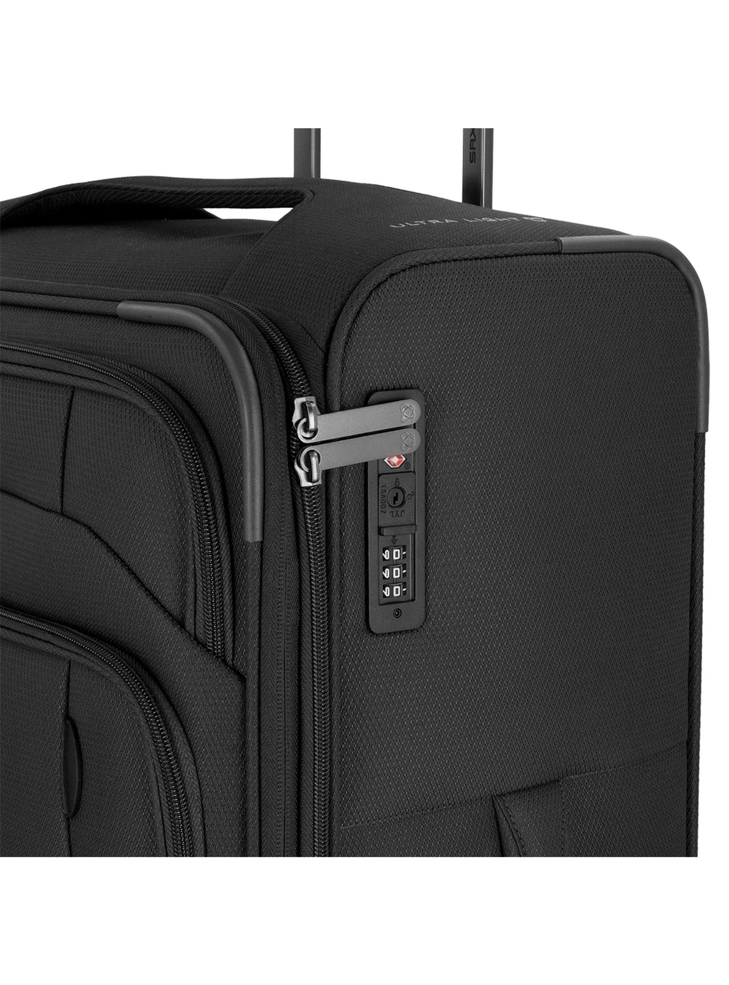 Maleta Grande Saxoline Airshock 4SX Negro-7