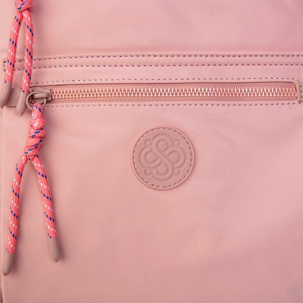 Mochila Alaska Rosada Secret-7