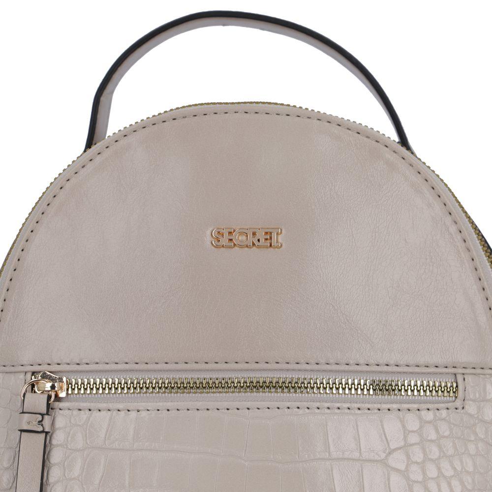 Mochila Ginebra Casual Gris Secret M-14