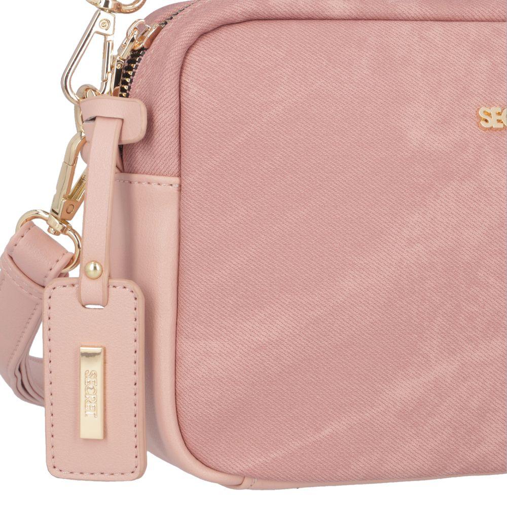 Cartera Palermo Casual Rosado Secret S-15