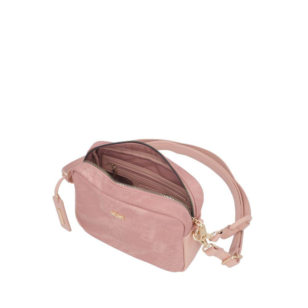 Cartera Palermo Casual Rosado Secret S-5