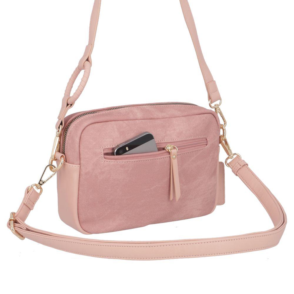 Cartera Palermo Casual Rosado Secret S-17
