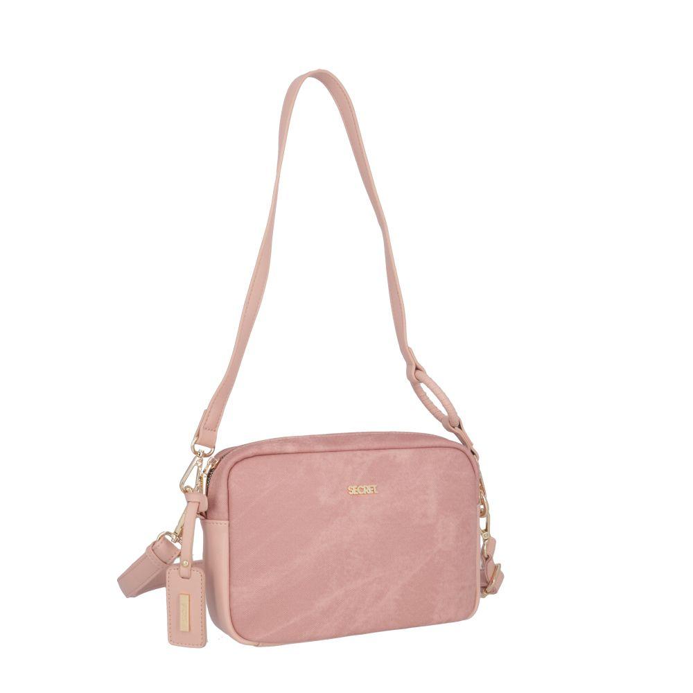 Cartera Palermo Casual Rosado Secret S-2